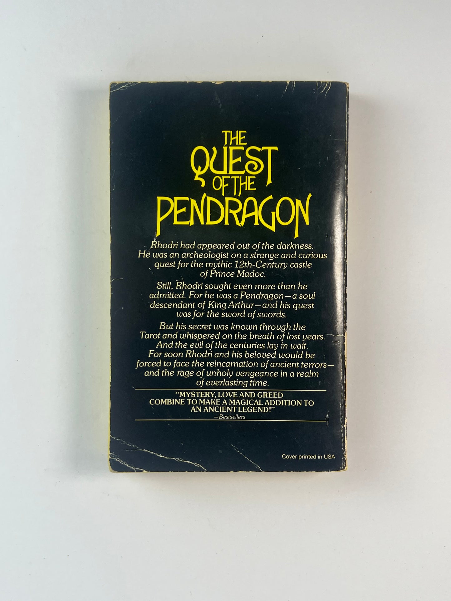 Vintage Paperback - Excalibur - Sanders Anne Laubenthal - 1977 Ballantine Books