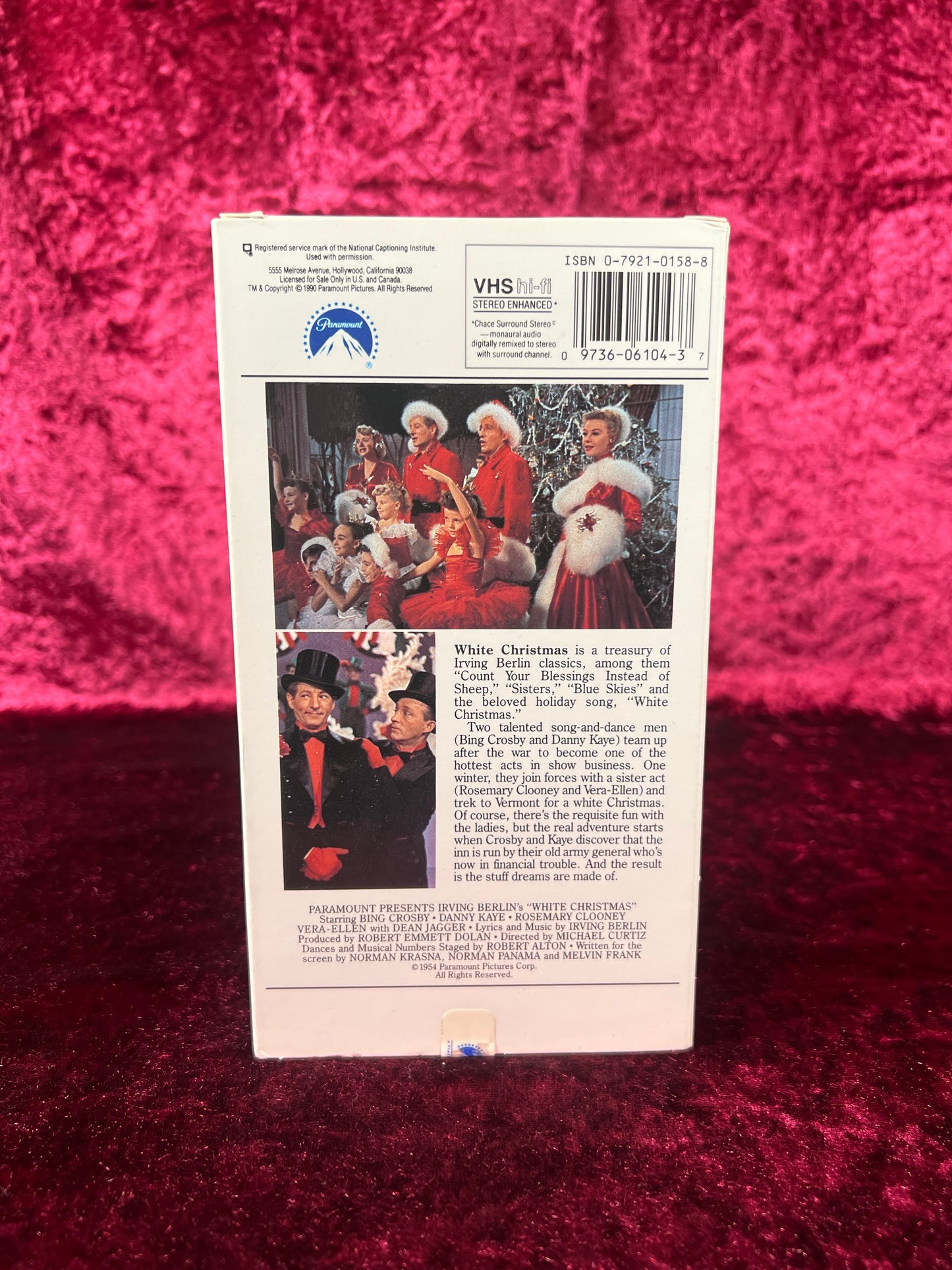 VHS - Irving Berlin's White Christmas - 1954
