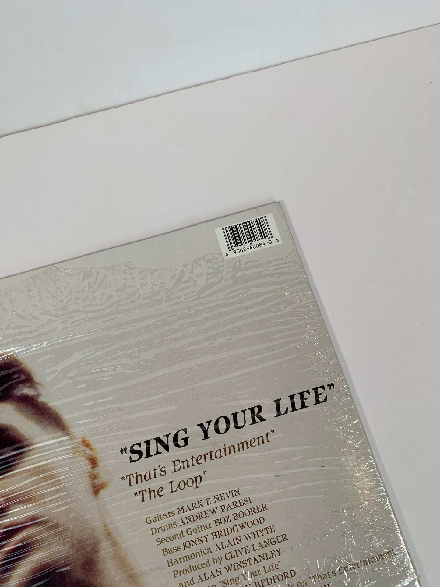 Vintage 12" Vinyl Record - Morrissey - Sing Your Life