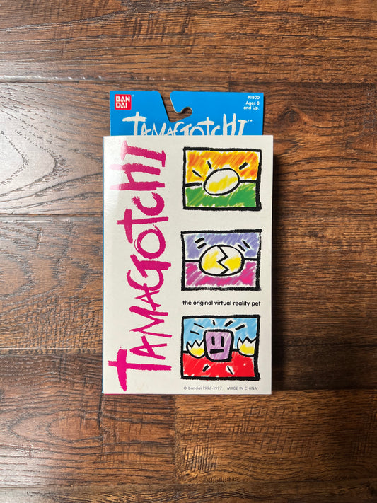Vintage Collectibles - Tamagotchi - Red - New In Box - 1997 Bandai