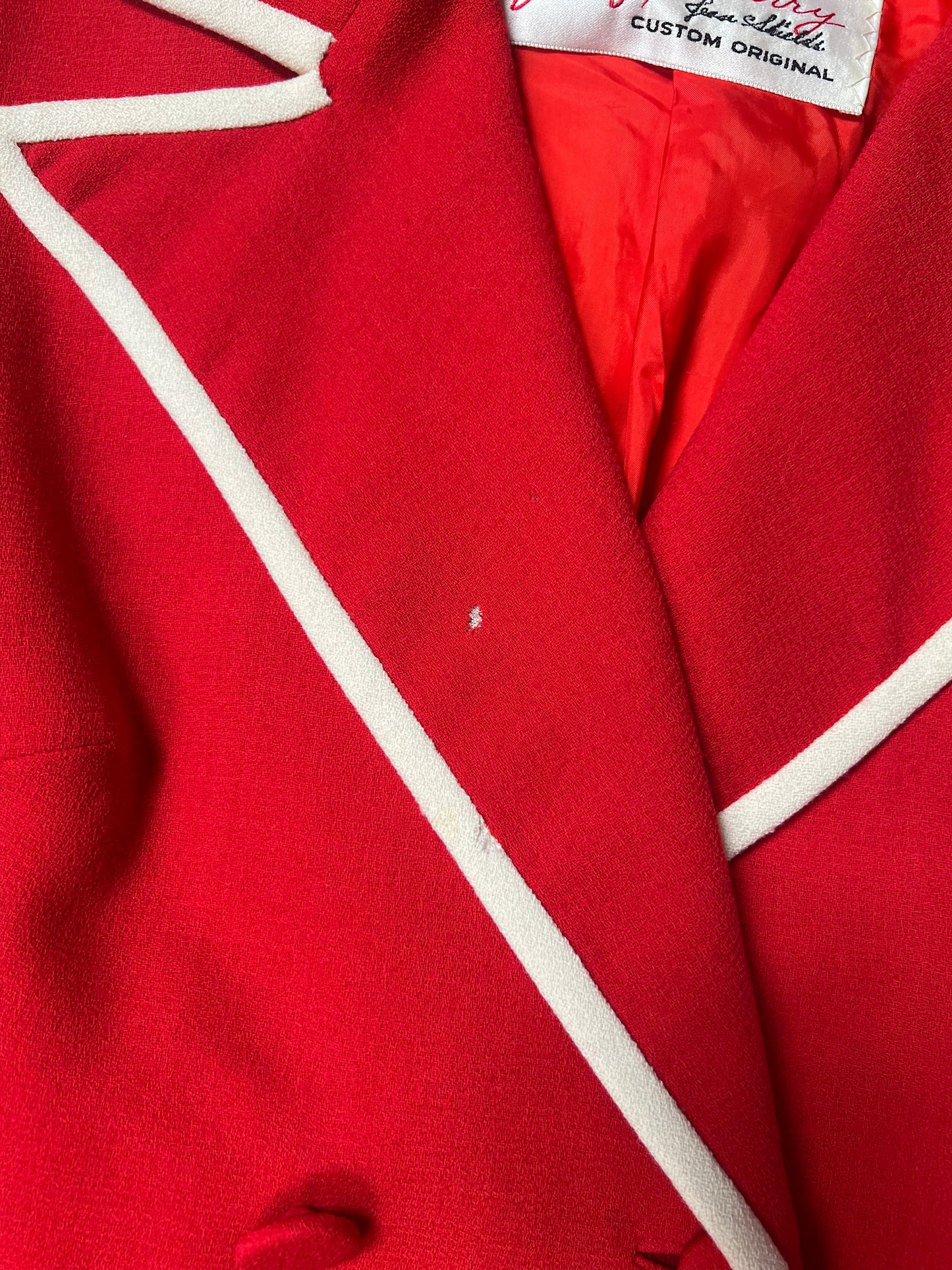 Vintage Clothing - Blazer Jacket - Ringleader Red - Medium - Josef T Barry from Shields
