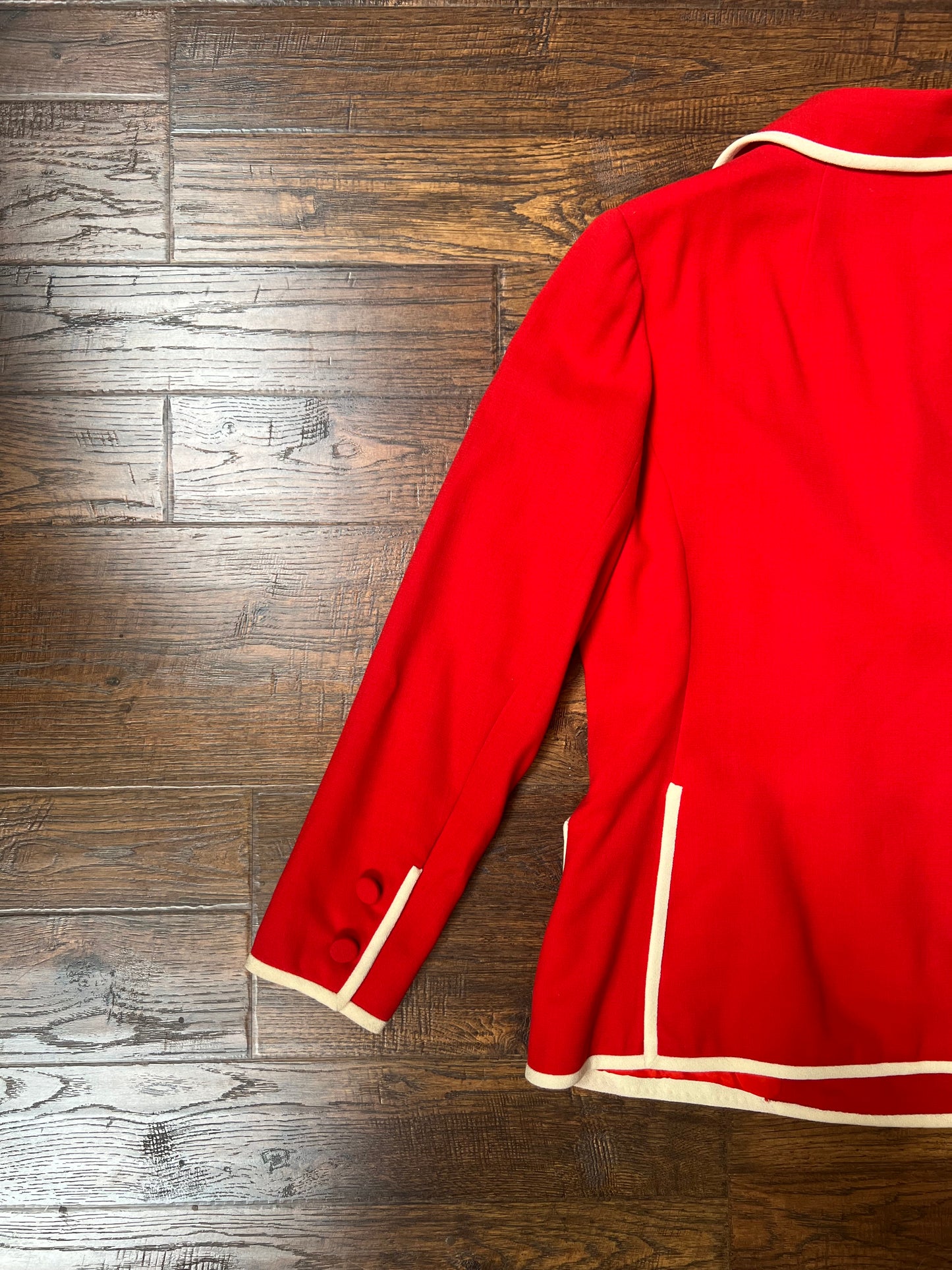 Vintage Clothing - Blazer Jacket - Ringleader Red - Medium - Josef T Barry from Shields