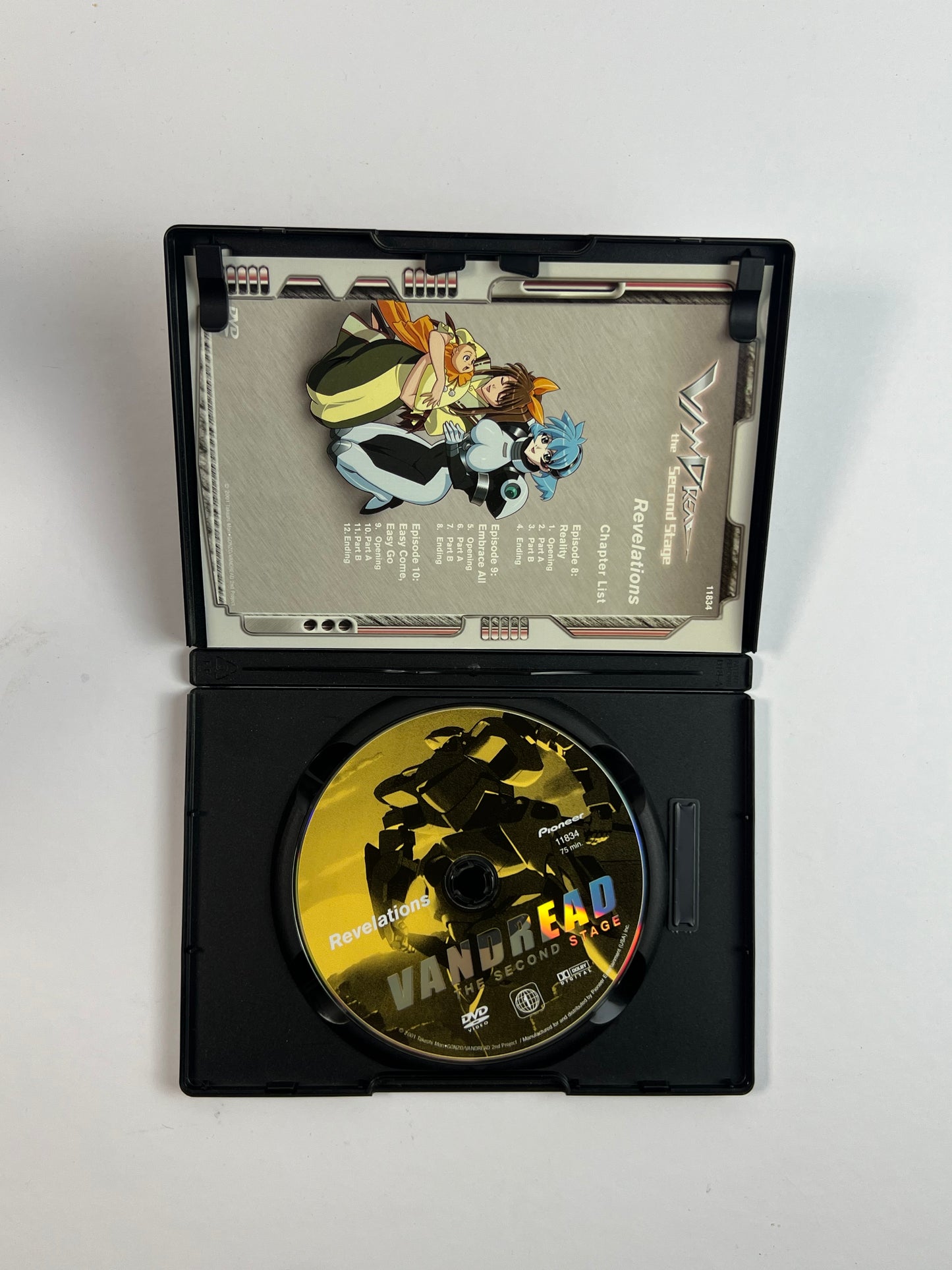 DVD - Vandread: The Second Stage - Volume 3: Revelations - English / Japanese - Pioneer - 2001