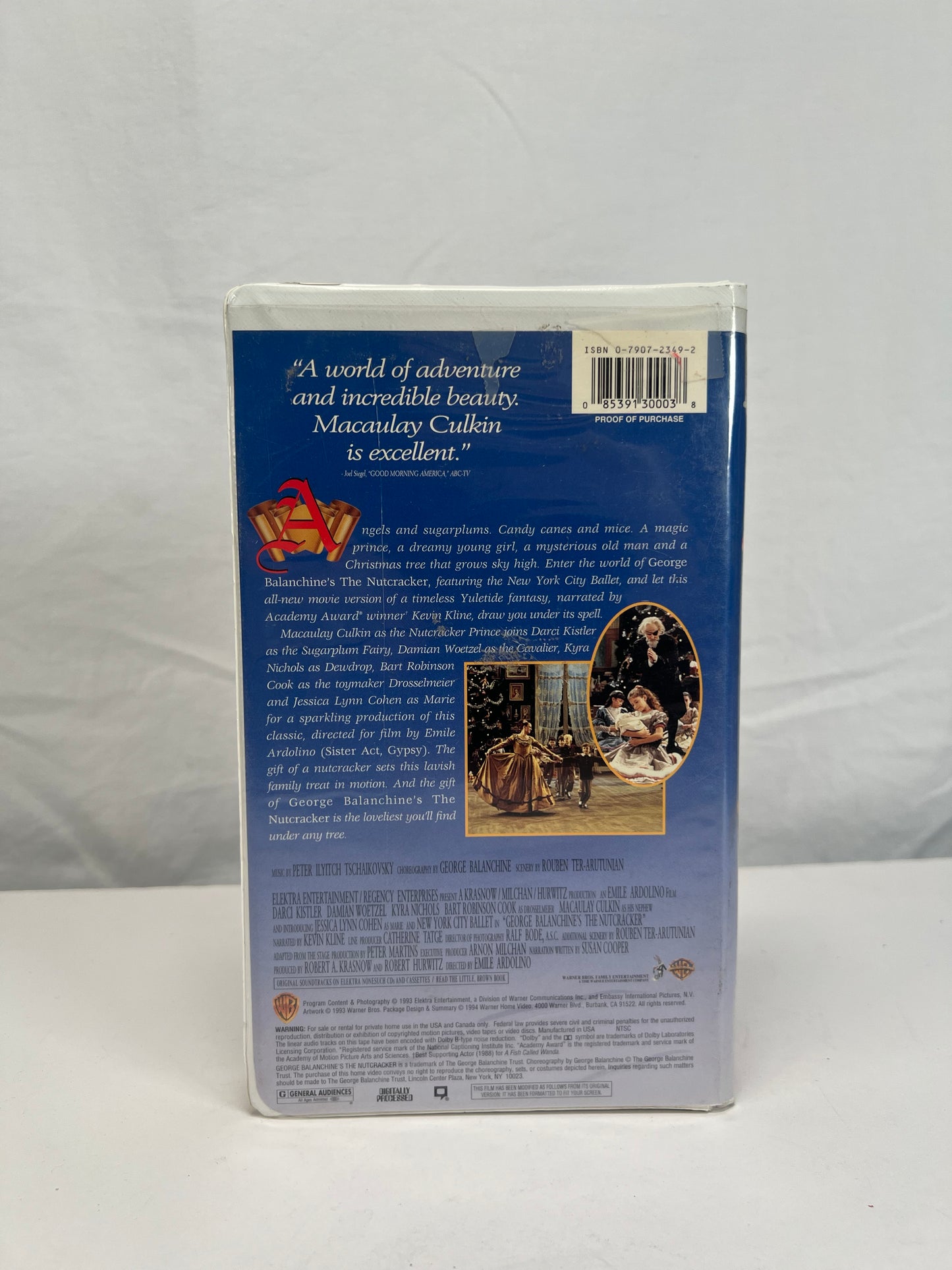 VHS - The Nutcracker - 1993