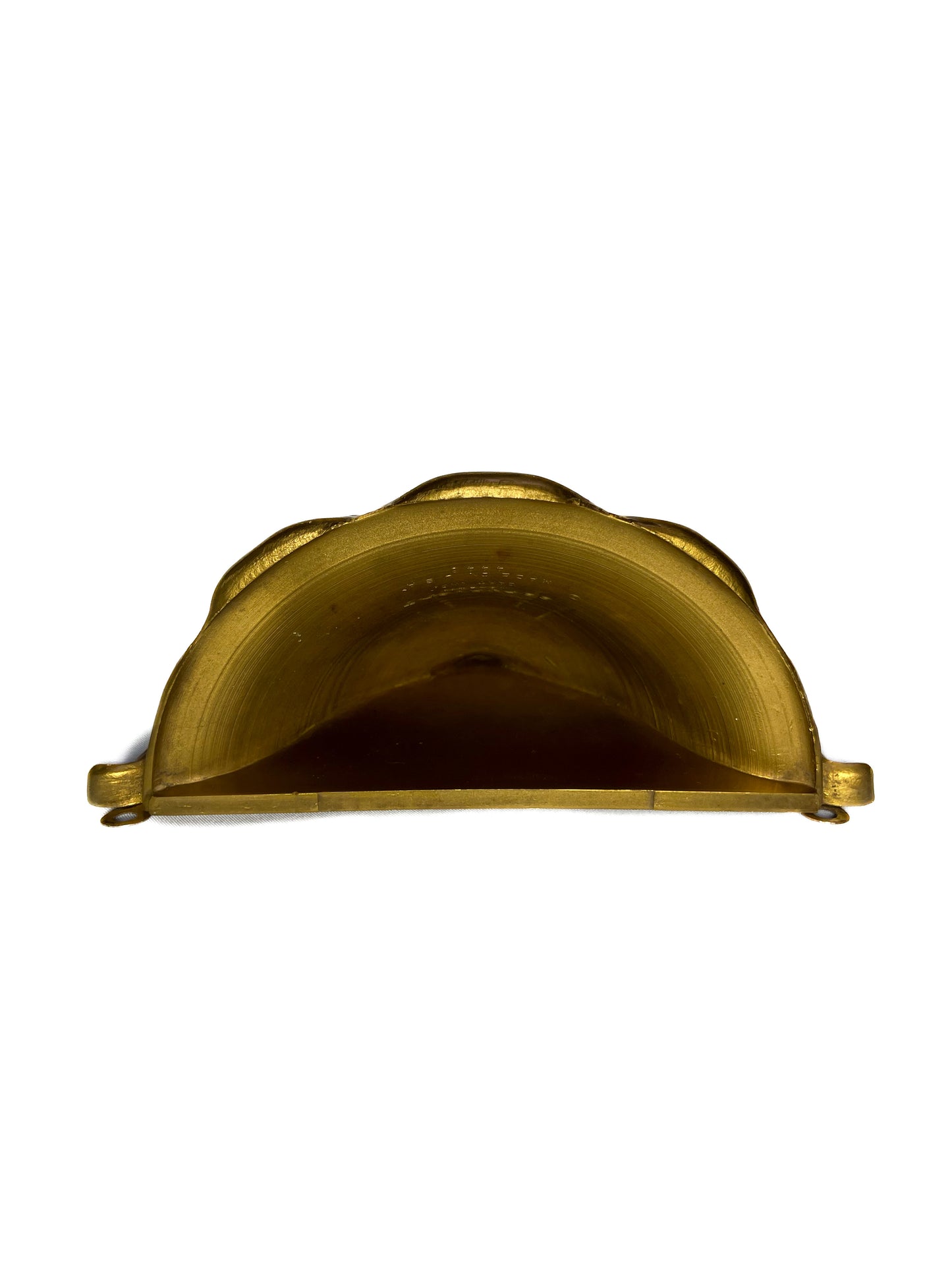 Vintage Home Decor - Gold Wall Pocket - Syroco - 1962 - Made In U.S.A.
