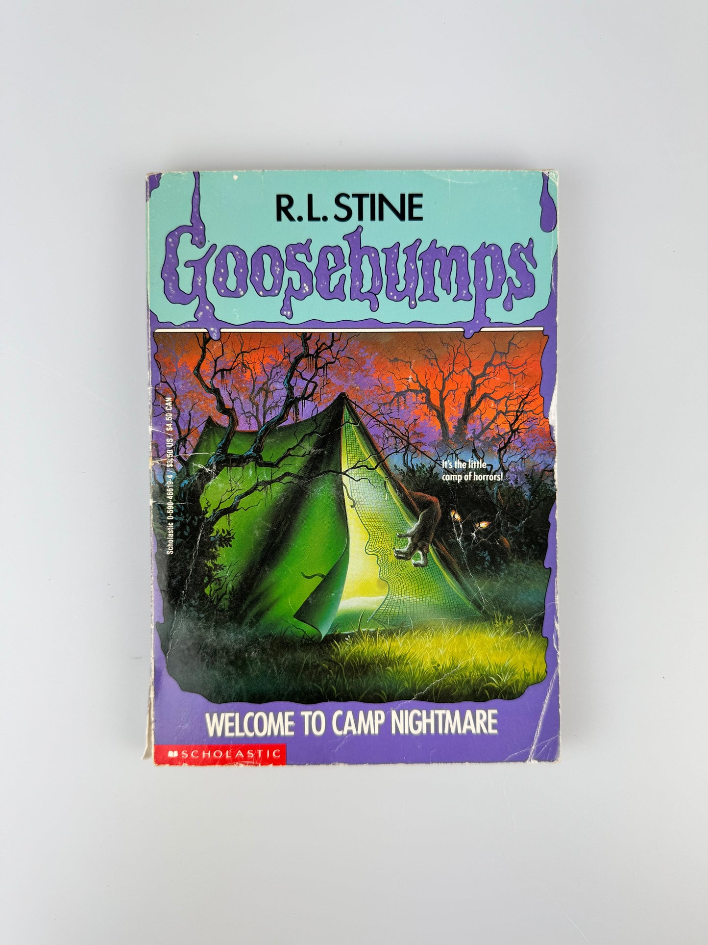 Vintage Horror Paperback - Original 1990s Goosebumps Book - R.L. Stine