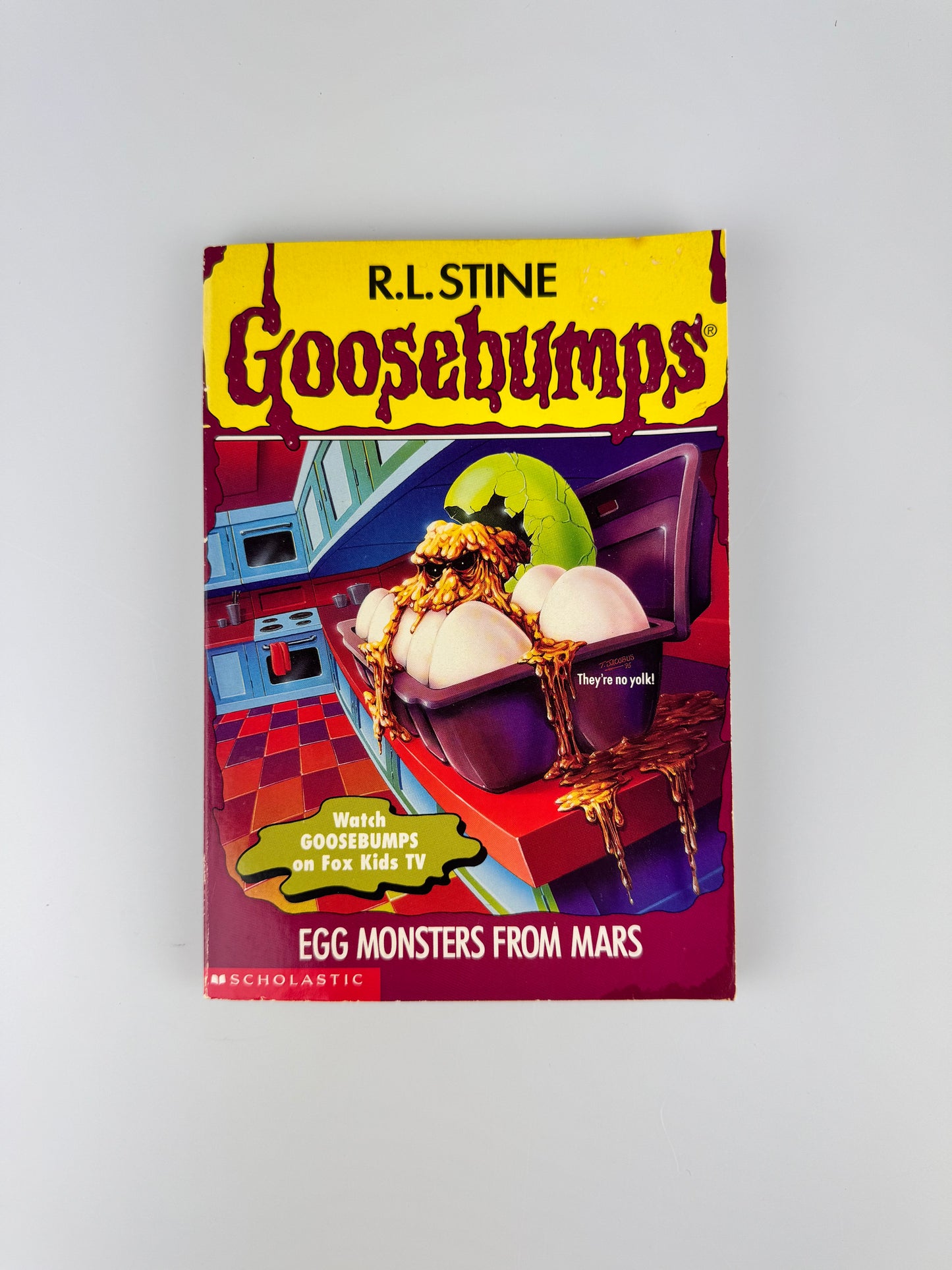 Vintage Horror Paperback - Original 1990s Goosebumps Book - R.L. Stine