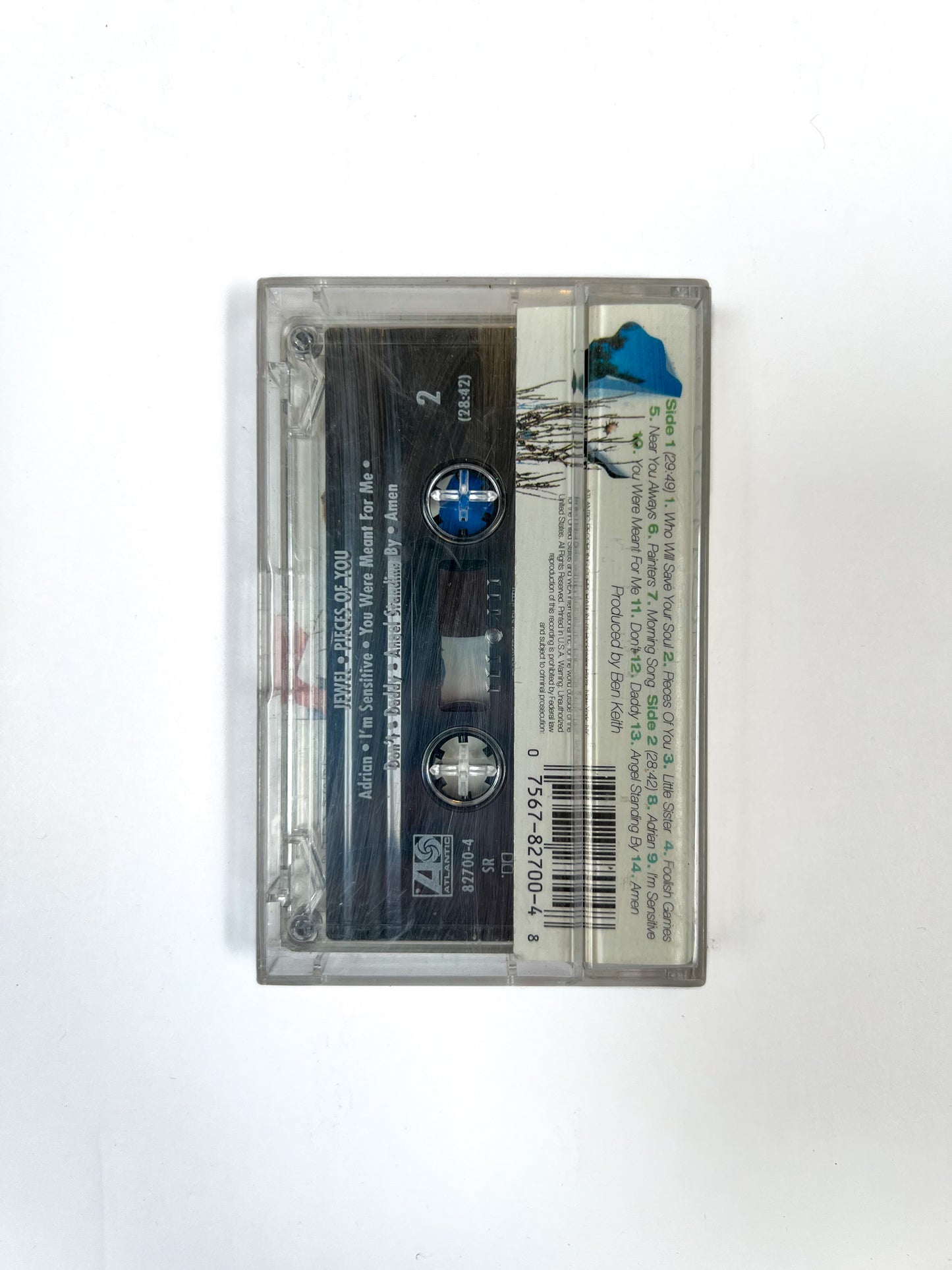 Cassette Tape - Jewel - Pieces Of You - 1994