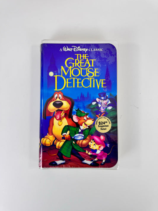 VHS - Disney The Great Mouse Detective - 1986 - Sealed