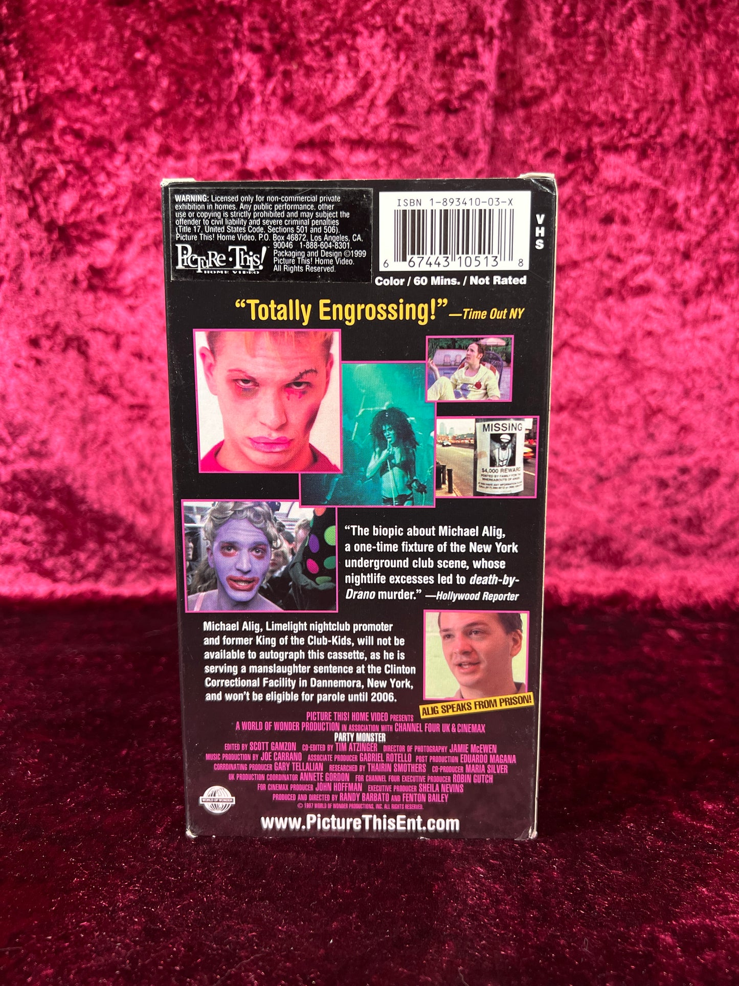 VHS - Party Monster - 1997