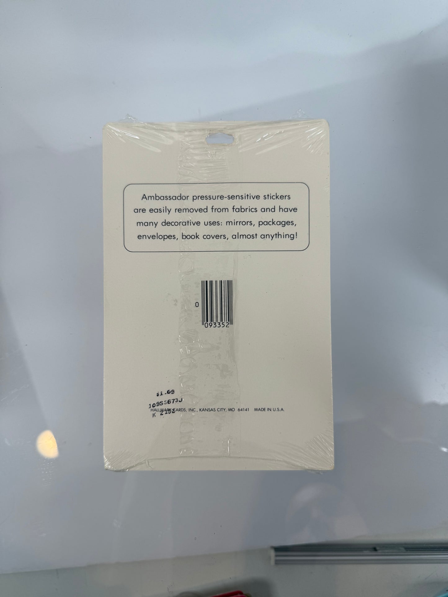 Vintage Stickers - Calendar Stickers Summer Fun Style - by Ambassador 1981