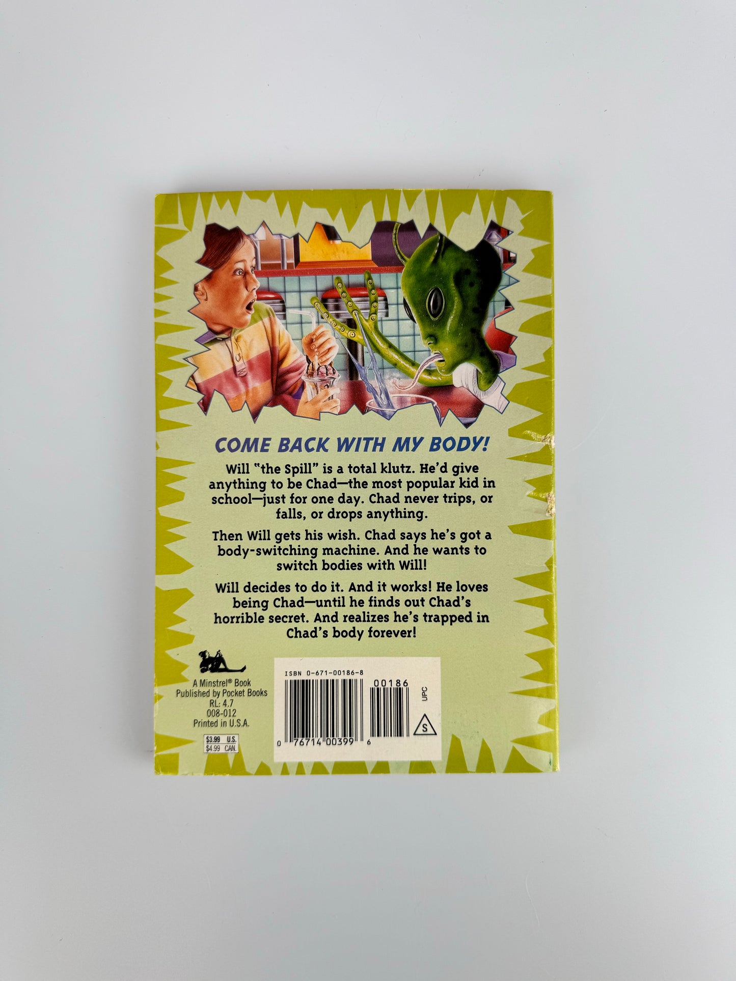 1990s R.L. Stine's Ghosts Of Fear Street Book