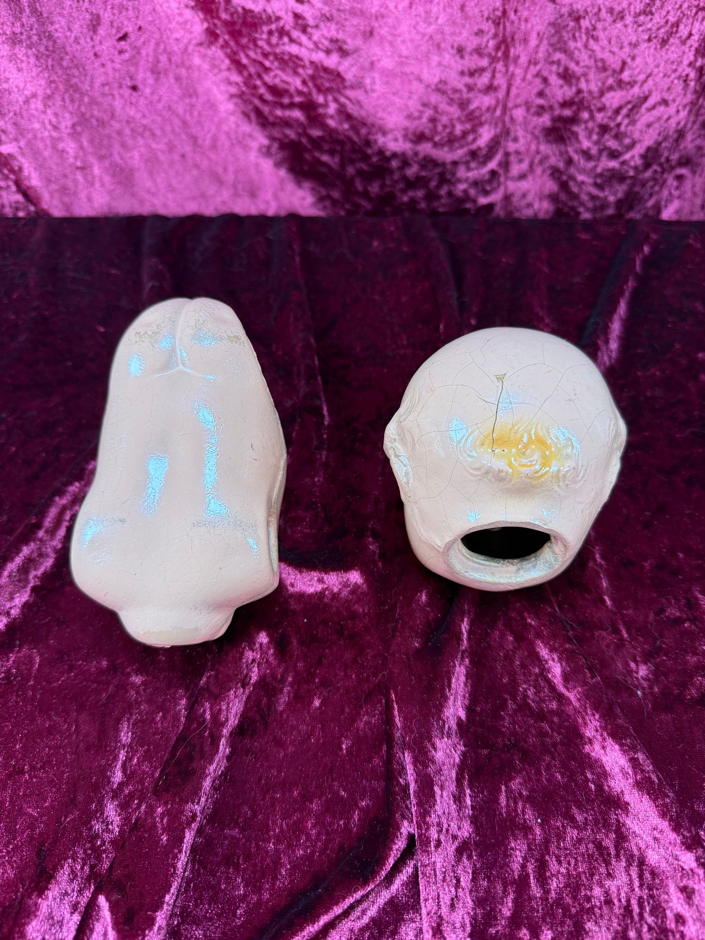 Vintage Halloween - Haunted Doll Parts - Disassembled Composition Kewpie