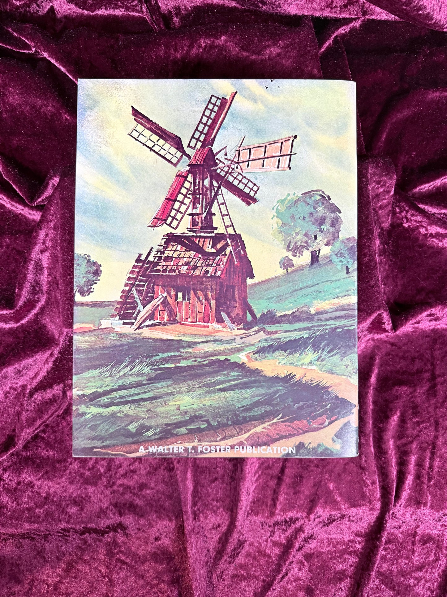 Vintage Art Instruction Magazine - It's Fun To Paint Old Shacks & Barns Walter T. Foster Guide