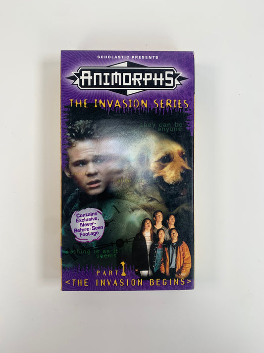 VHS - Animorphs The Invasion Series Part 1 - 1998