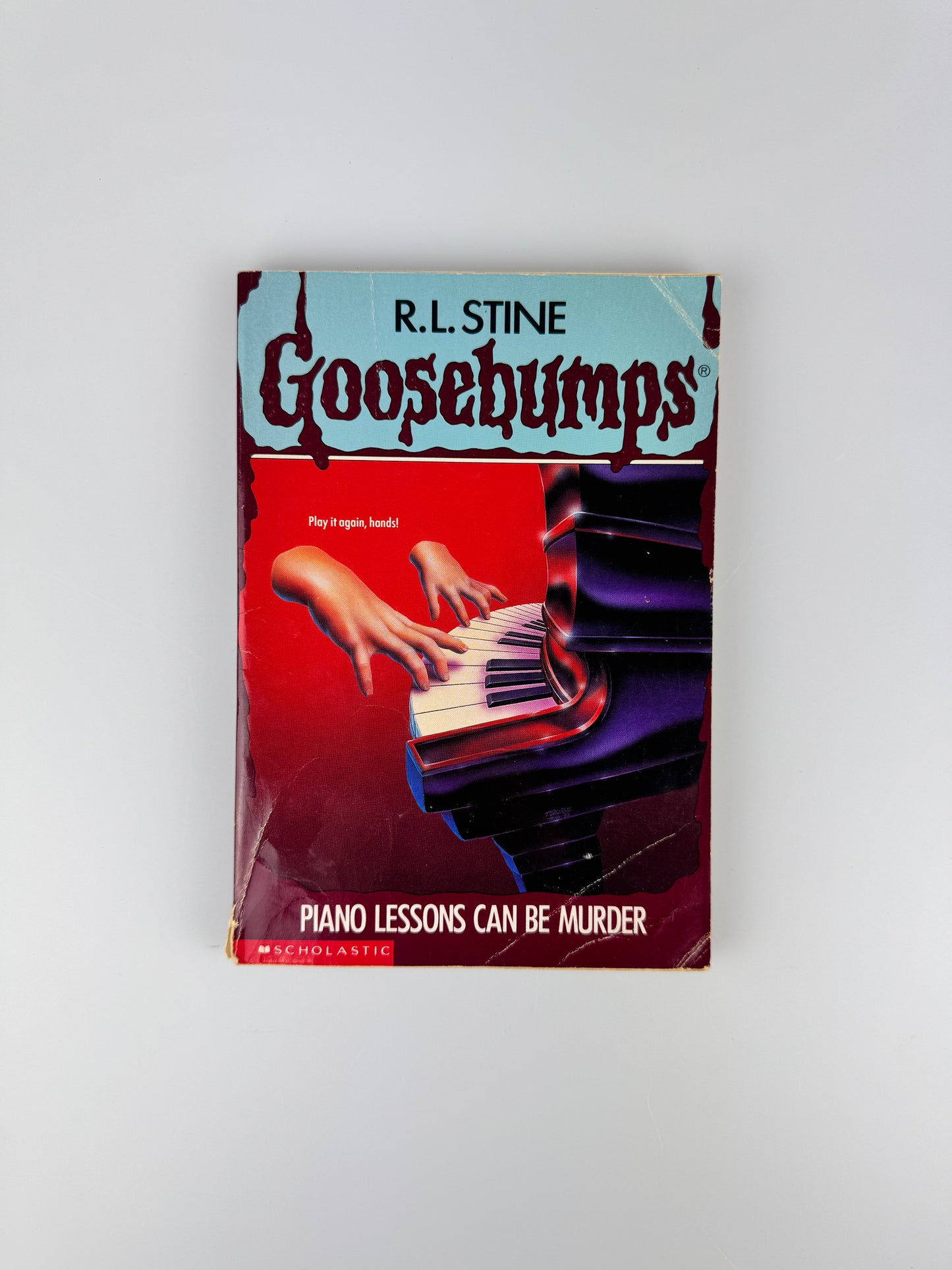 Vintage Horror Paperback - Original 1990s Goosebumps Book - R.L. Stine