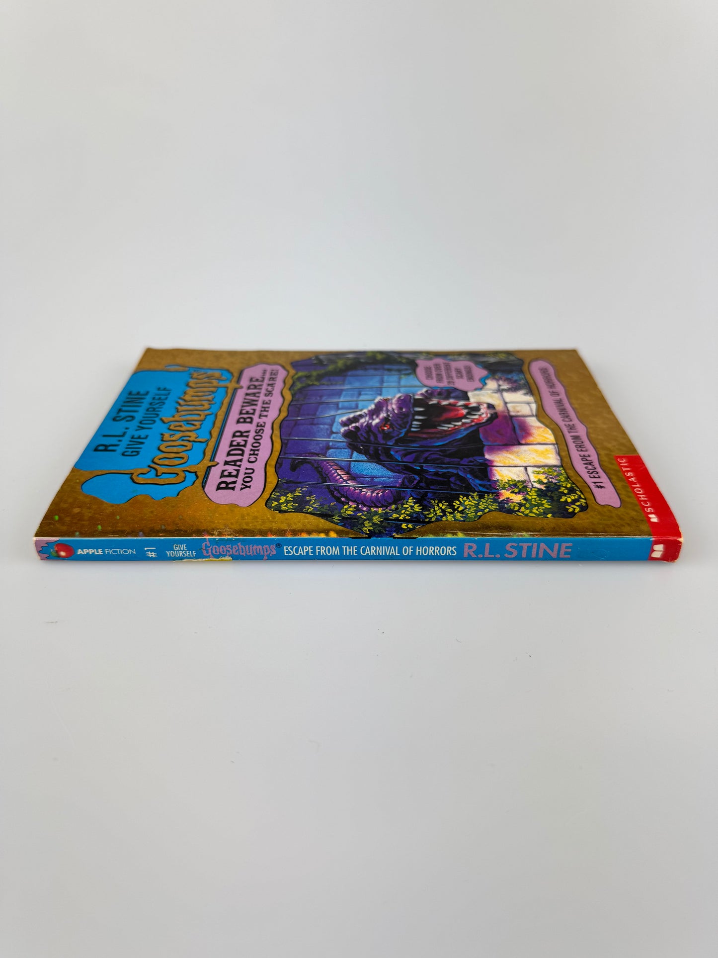 Vintage Horror Paperback - Give Yourself Goosebumps Book | Reader Beware...You Choose The Scare! - R.L. Stine