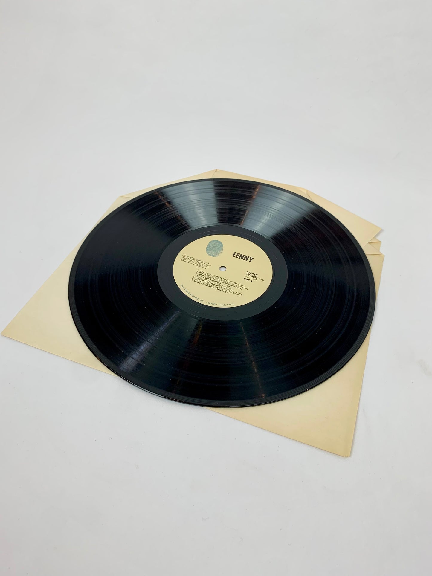 Vinyl Record - Lenny: Original Broadway Cast Live Recording Double Album - 1971 Blue Thumb Records