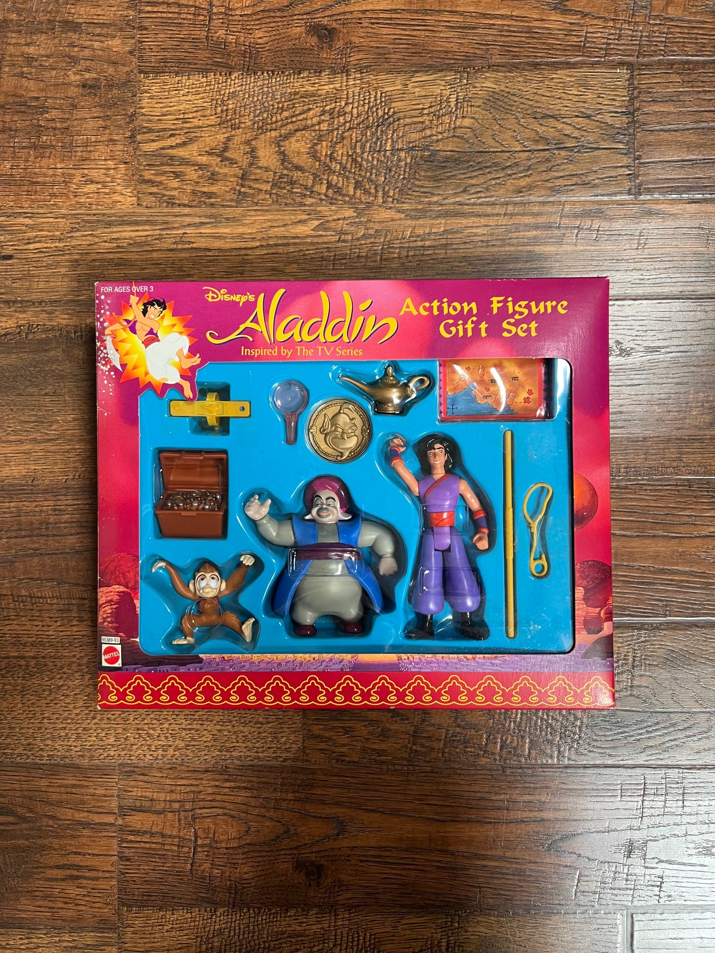 Vintage Collectibles - Aladdin Action Figure Set - Aladdin - New In Box - Mattel and Disney