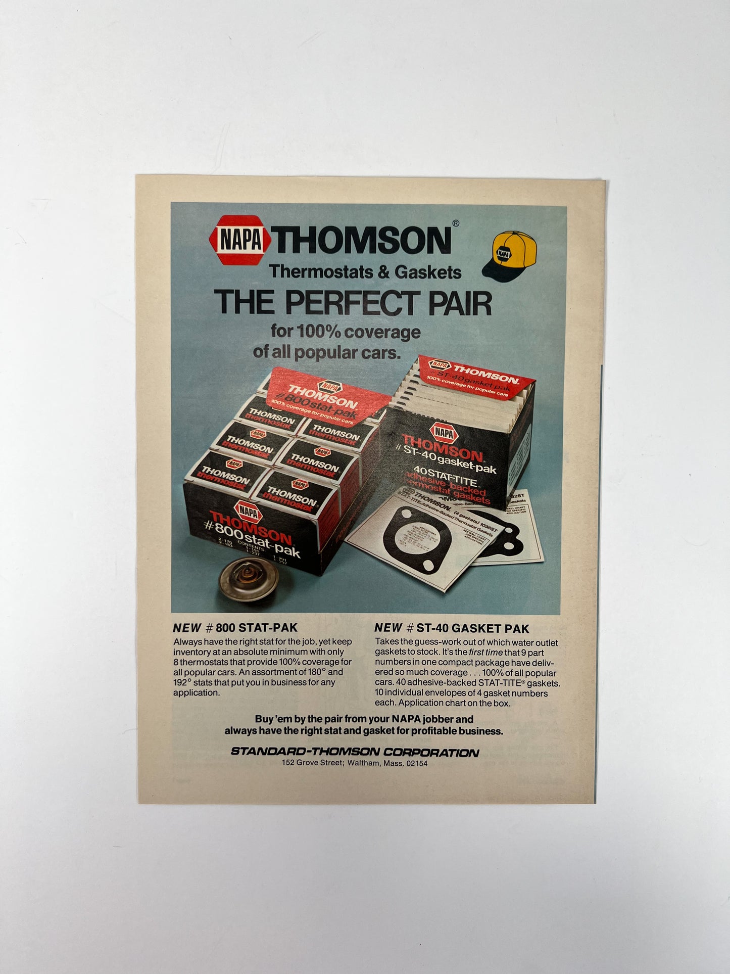 Vintage Ephemera - Magazine - Napa Parts & Pups - Greer Auto Parts - September 1976