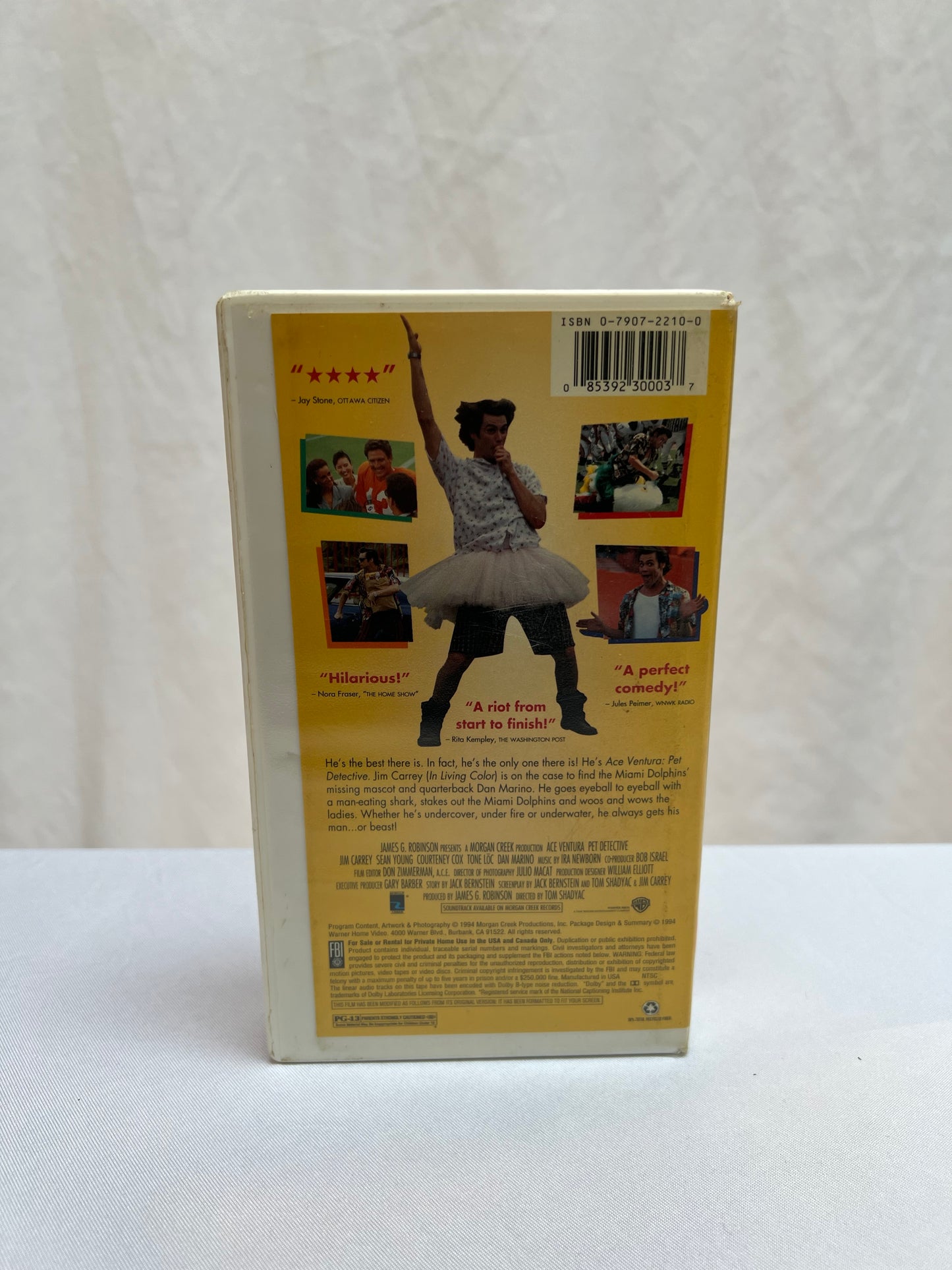 VHS - Ace Ventura Pet Detective - 1994