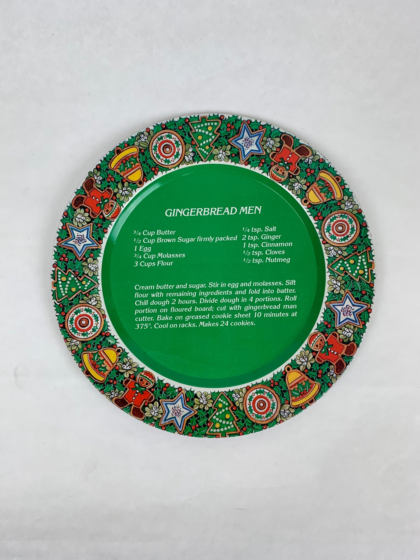 House of Lloyd Holiday Recipe Metal Cookie Trays - Set of 3