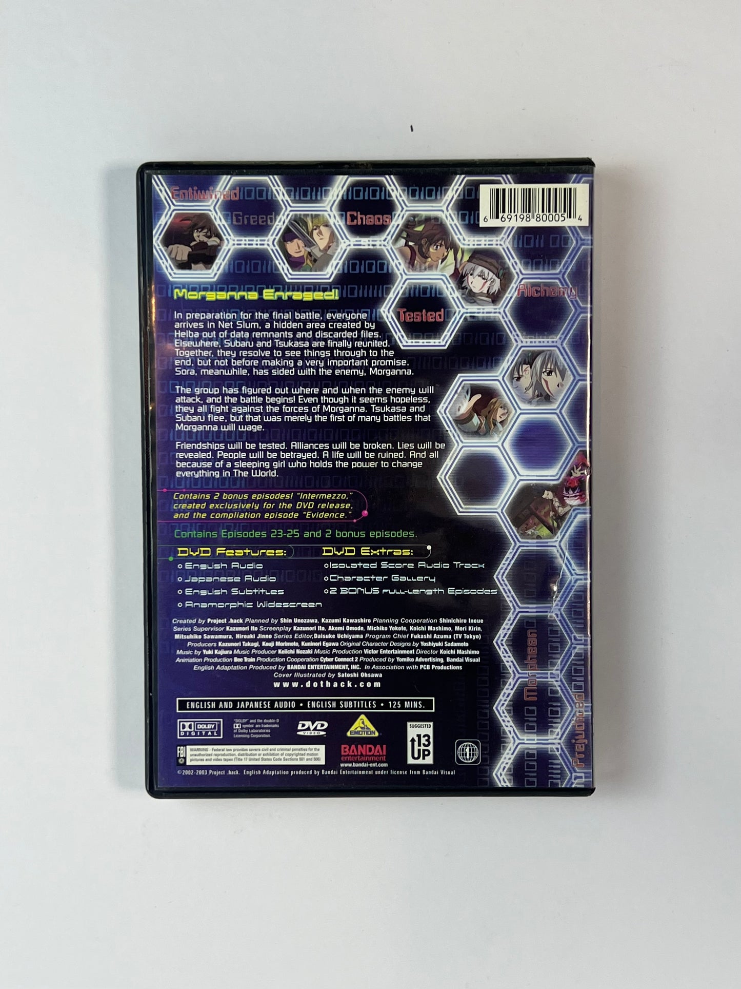 DVD - .hack// SIGN - Volume 6: Terminus - English / Japanese - Bandai Entertainment - 2003