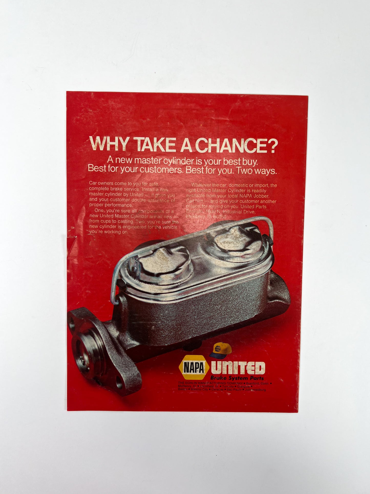 Vintage Ephemera - Magazine - Napa Parts & Pups - Greer Auto Parts - October 1977