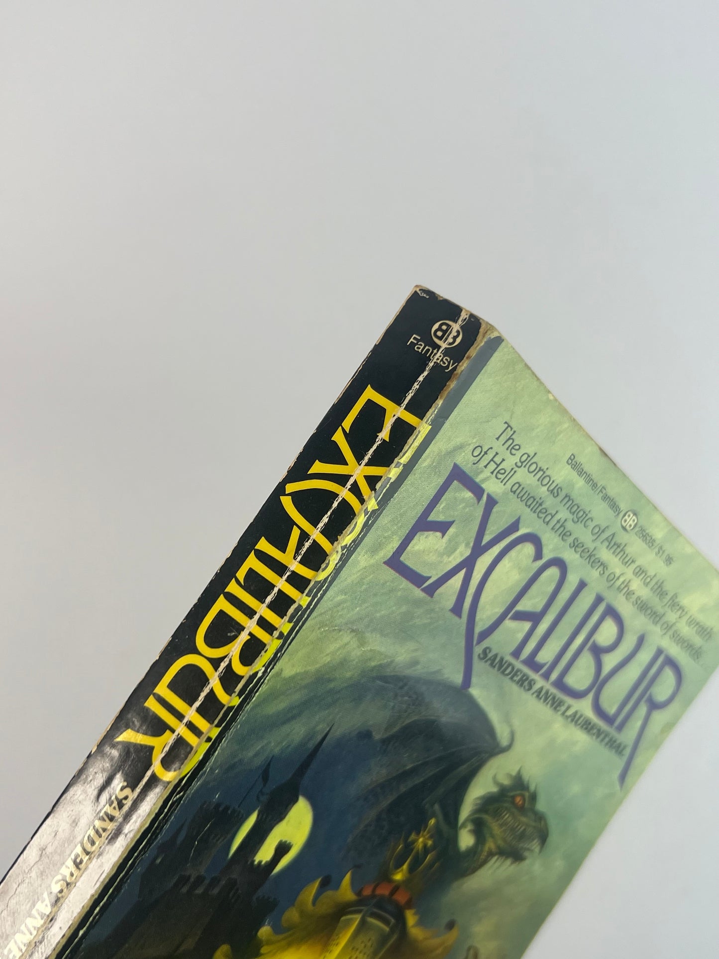 Vintage Paperback - Excalibur - Sanders Anne Laubenthal - 1977 Ballantine Books