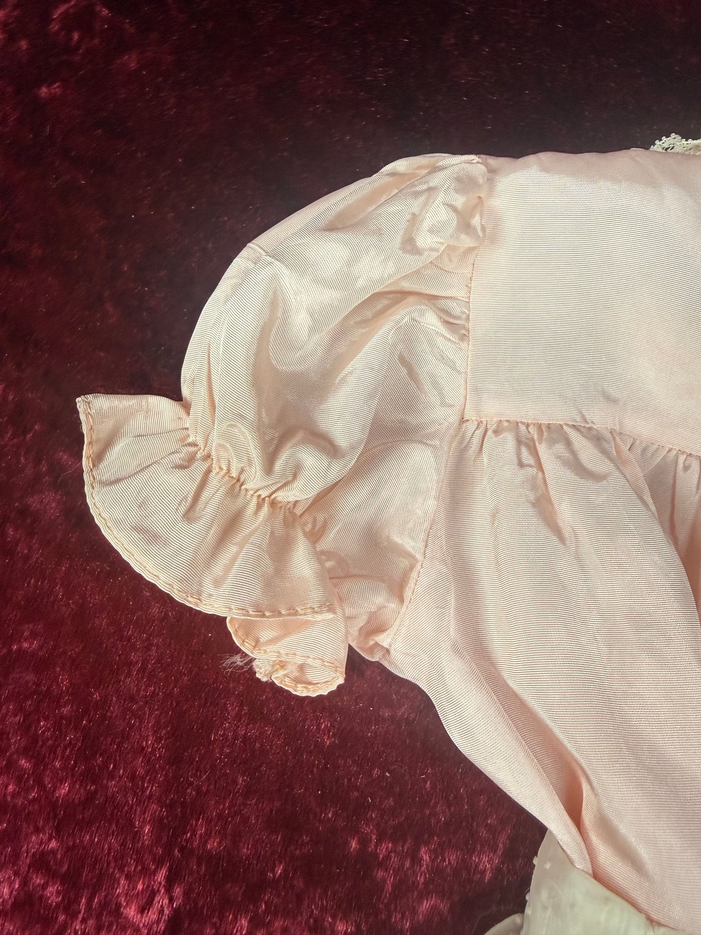 Vintage Mid Century Baby Dress – Pink Pinafore - Toni Togs - 18 Months