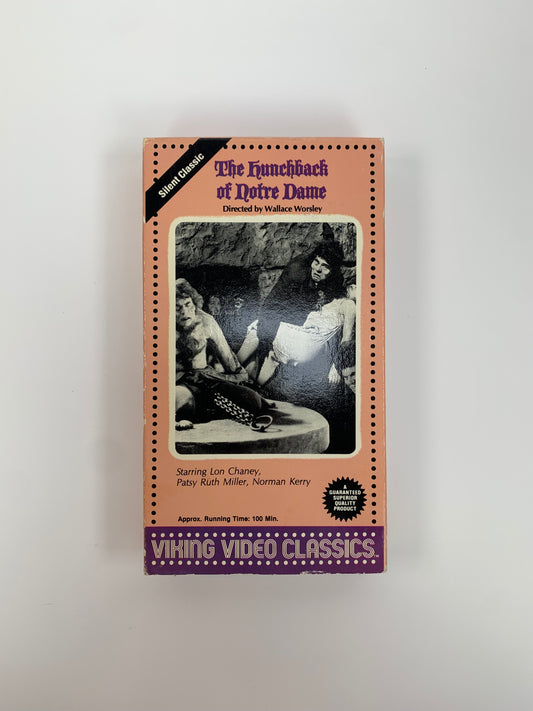 VHS - The Hunchback of Notre Dame - 1923