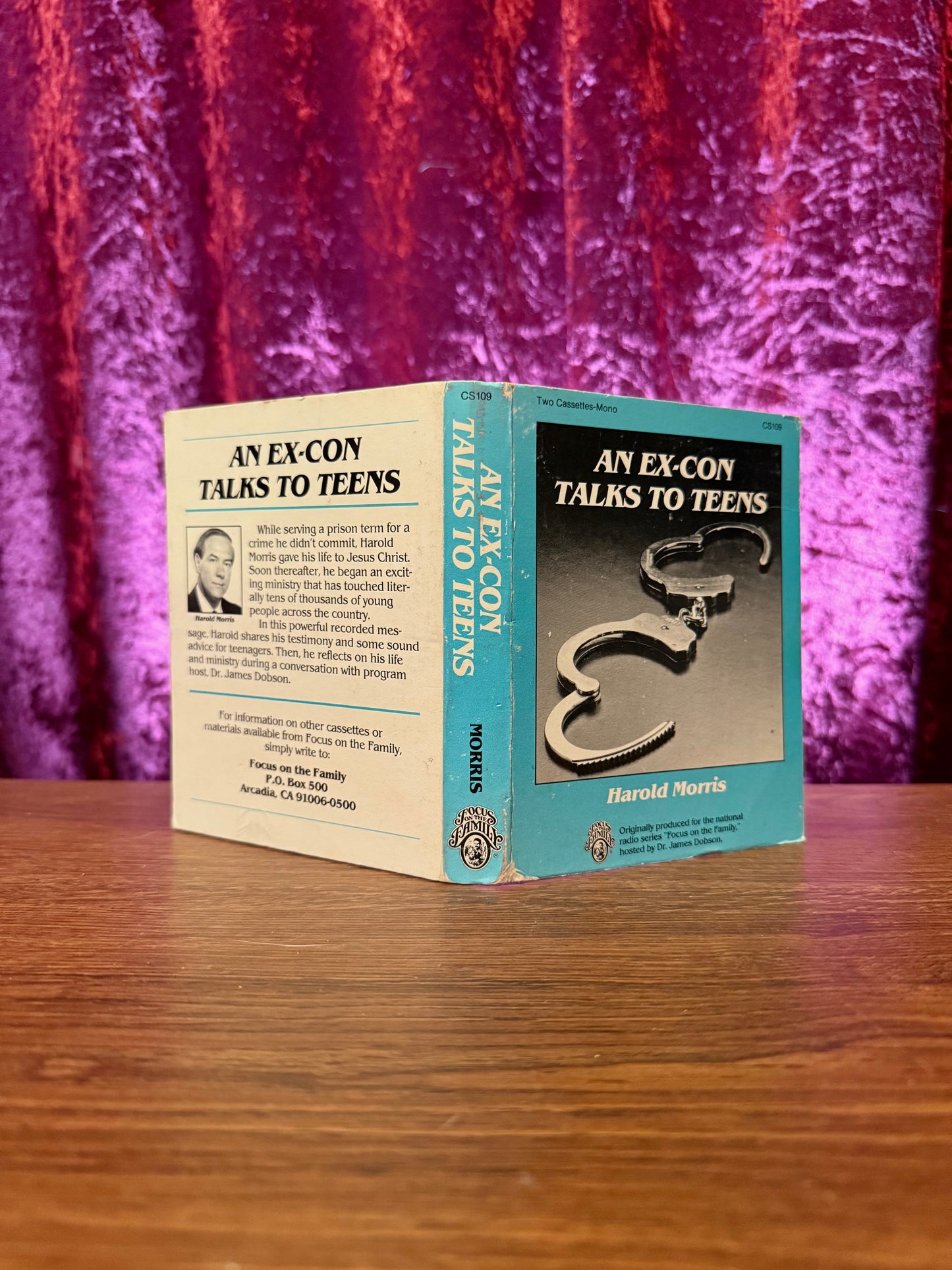 Cassette Tape - An Ex-Con Talks To Teens - Harold Morris - 1996