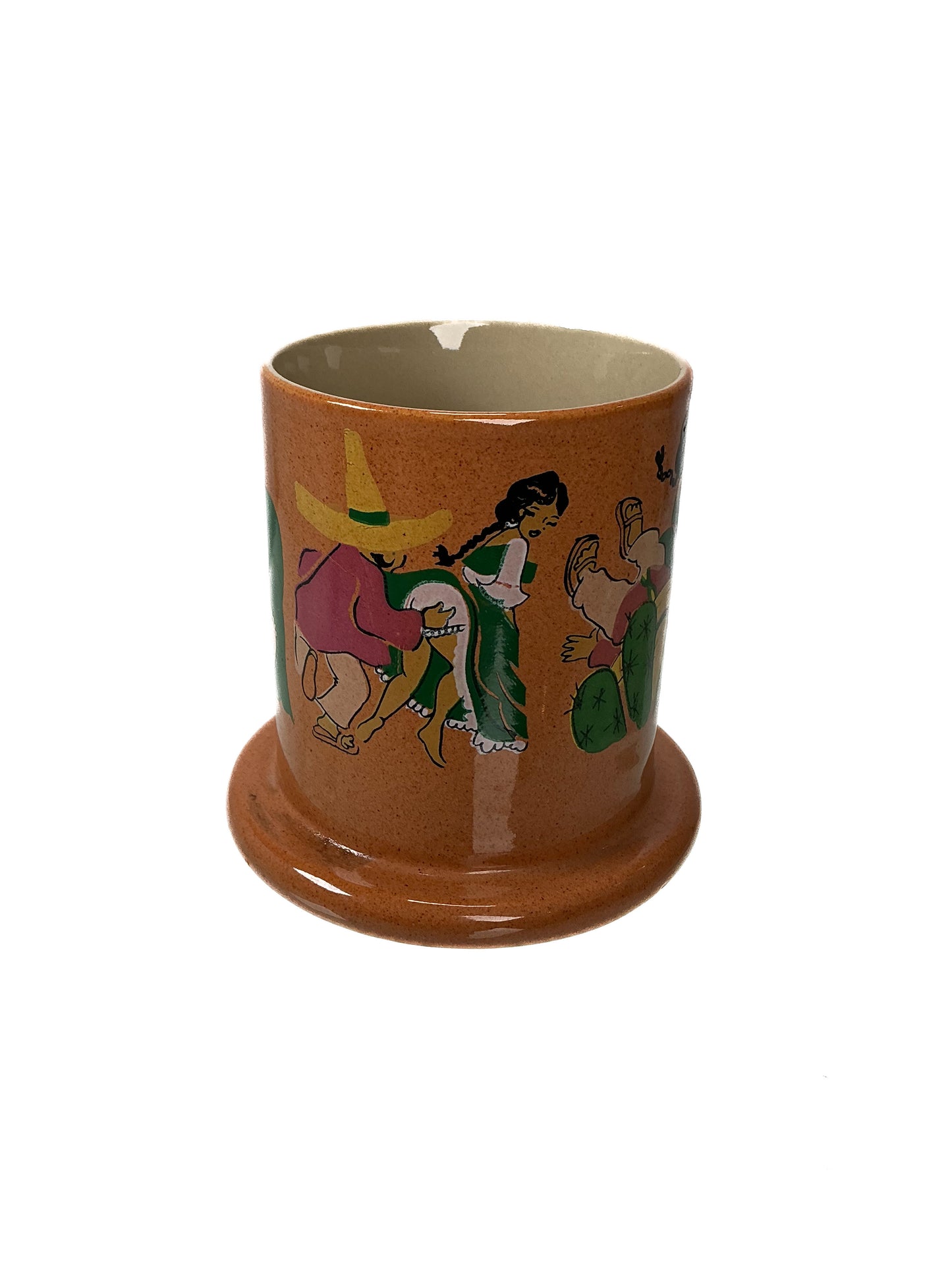 Vintage Tiki Mug - 1964 Trader Vic's Senor Pico Risque Loball Mug
