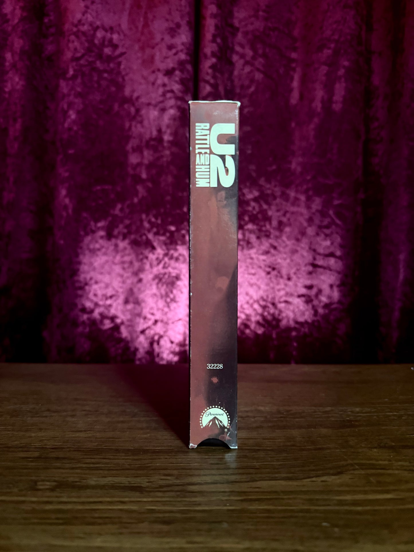 VHS - U2 Rattle and Hum - Concert Video - 1988