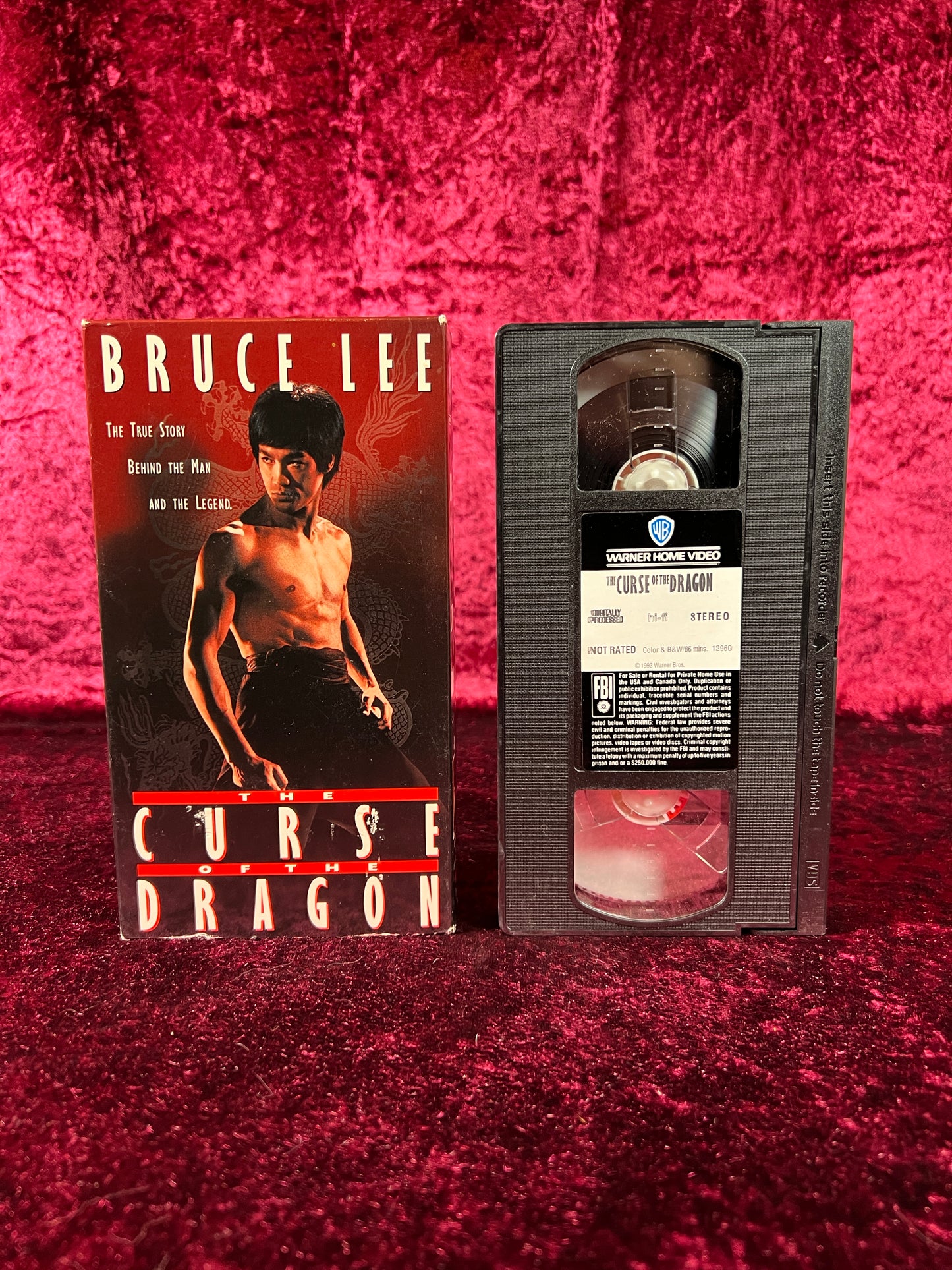 VHS - The Curse Of The Dragon - 1973