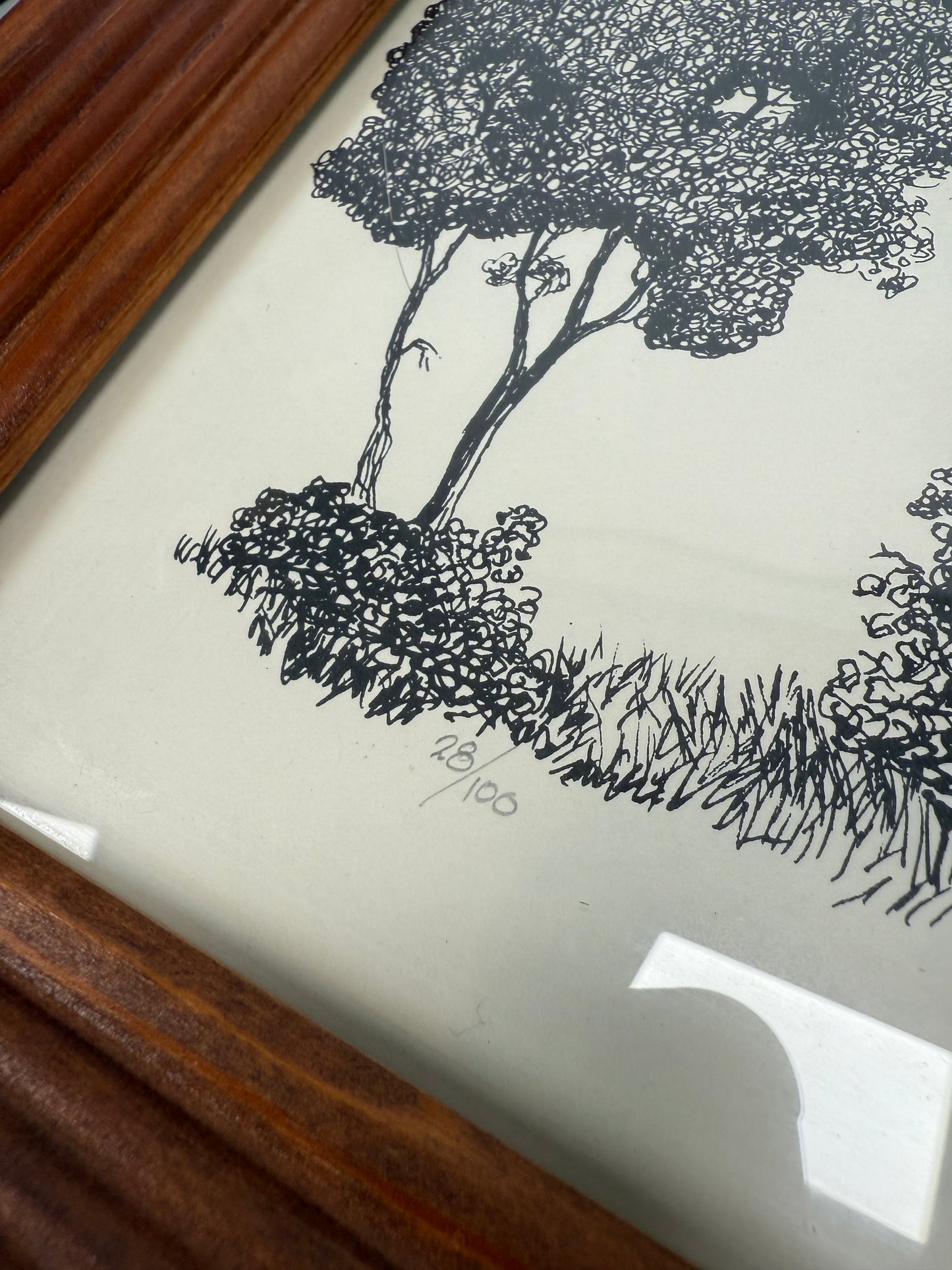 Vintage Wall Art - Victorian House with Mansard Roof - Signed Lithograph C. Henson 1979