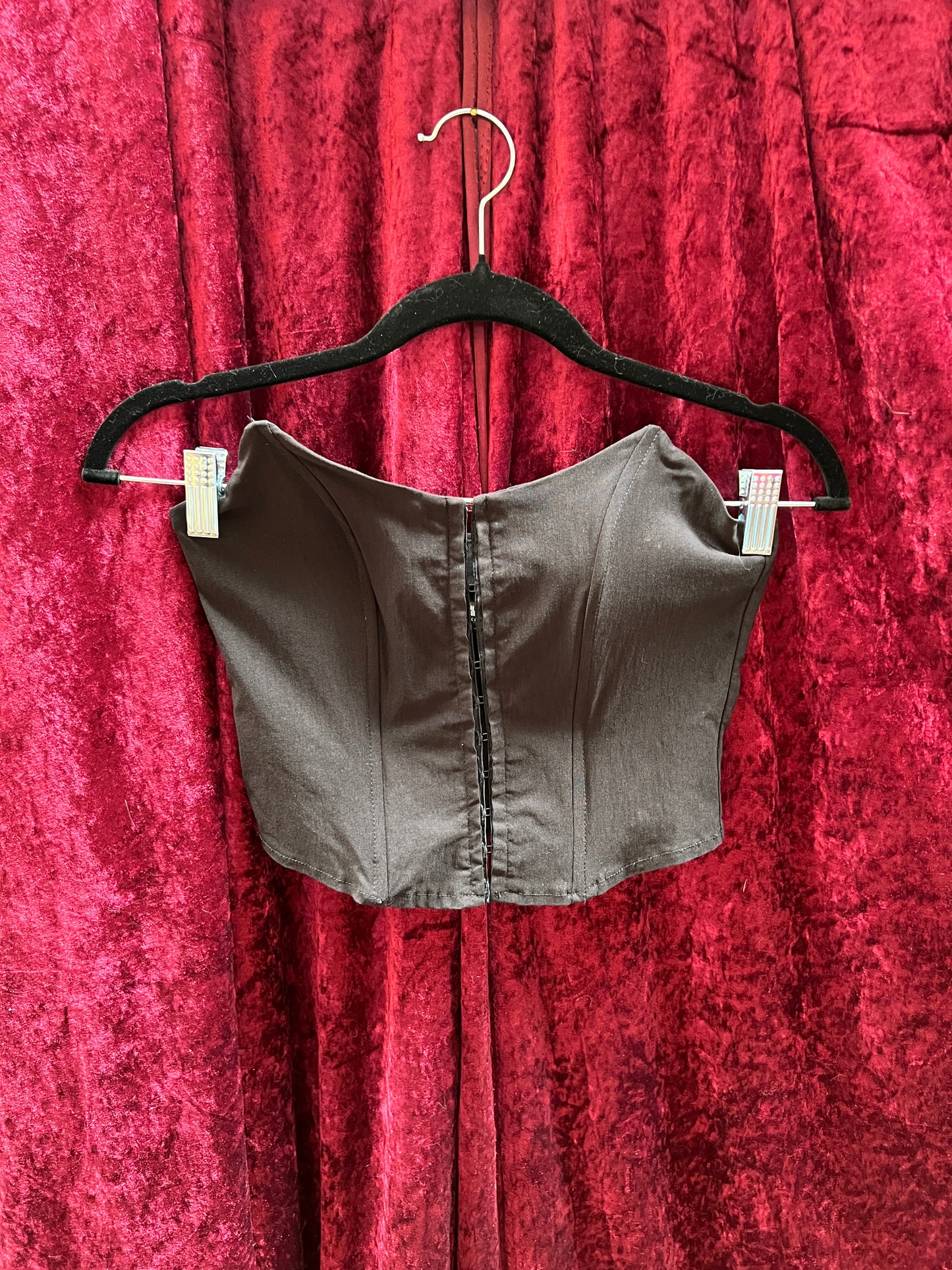 Vintage Clothing - y2k Bodice - Black - X-Small - Clockhouse