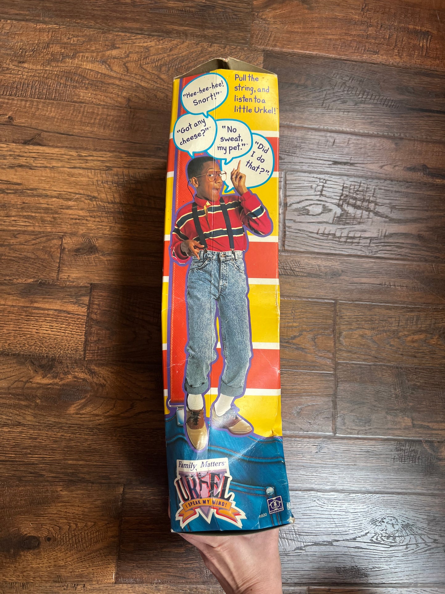Vintage Collectibles - Family Matters Urkel Pull String Doll - Hasbro - 1991