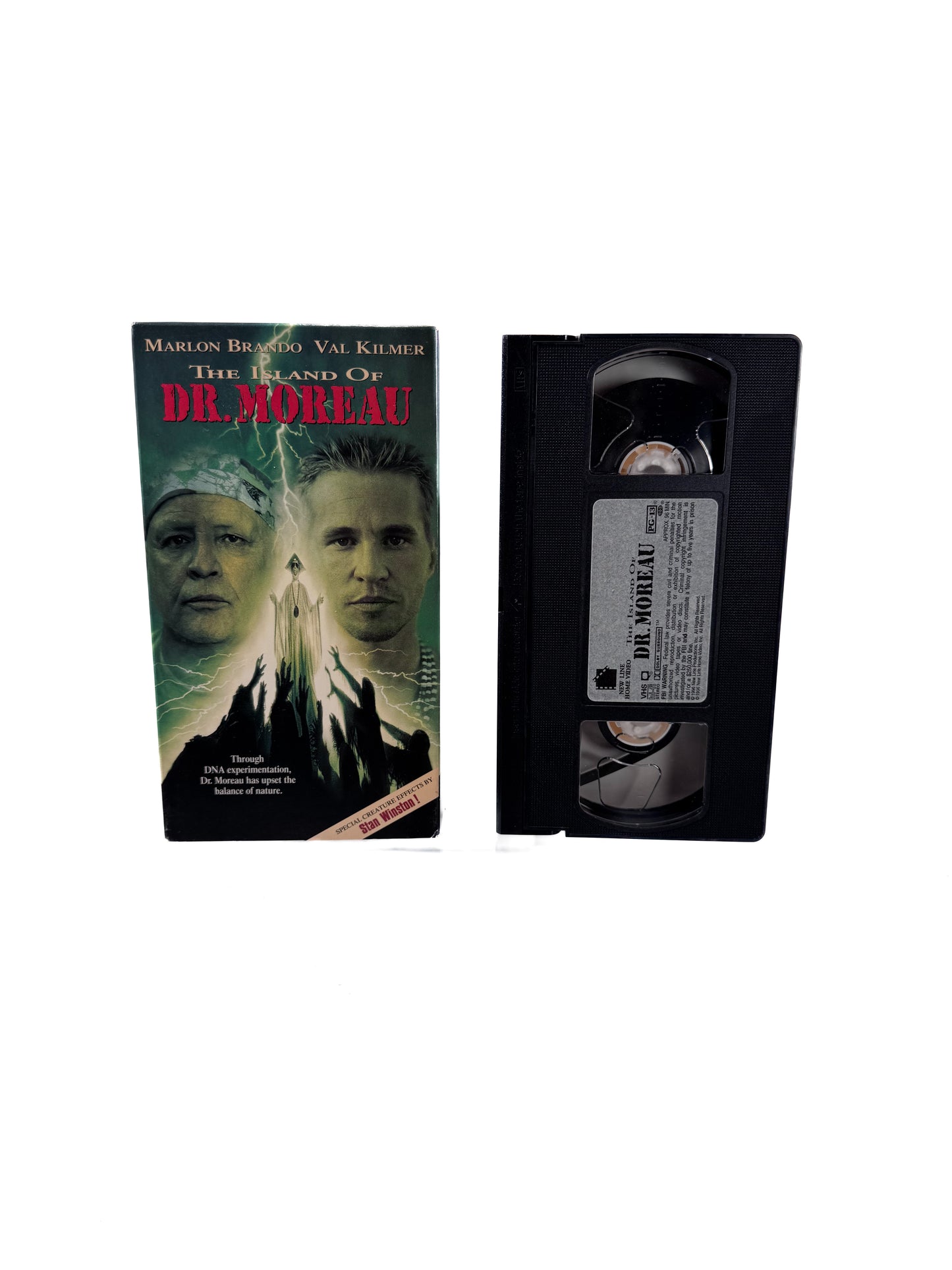 VHS - The Island Of Dr. Moreau - 1996