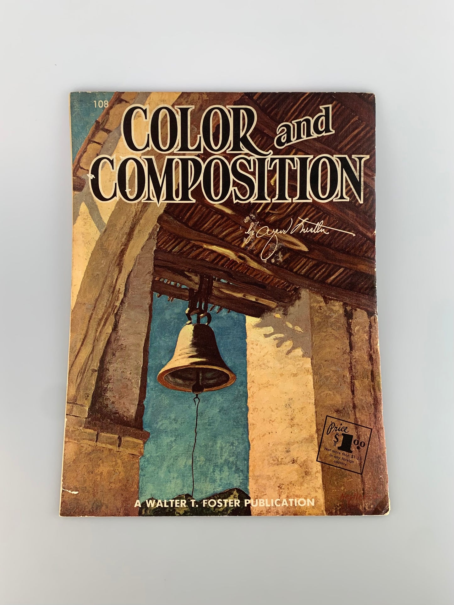 Vintage Walter T. Foster Art Book - Color and Composition by Al Nestler
