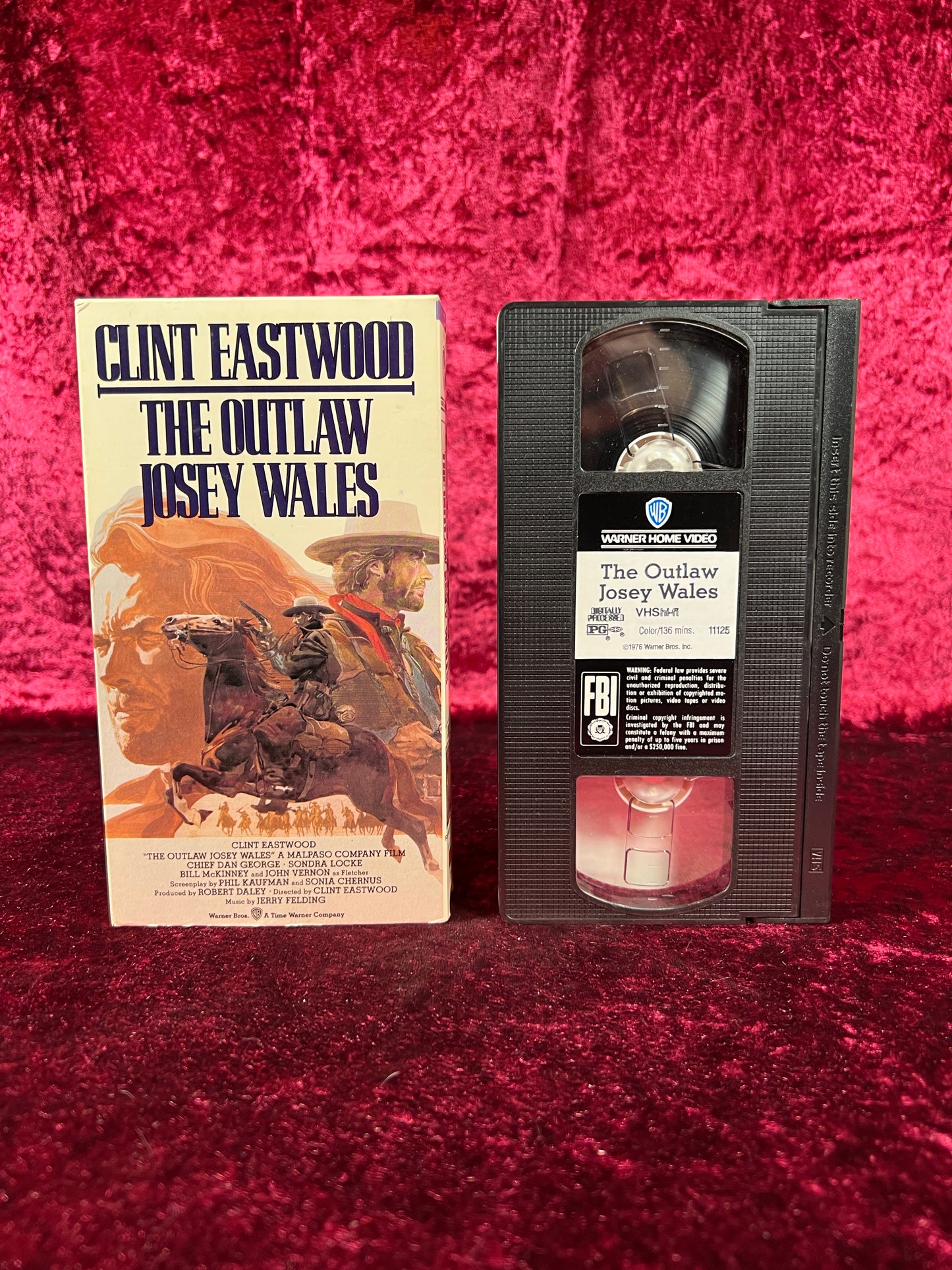 VHS - The Outlaw Josey Wales - 1976