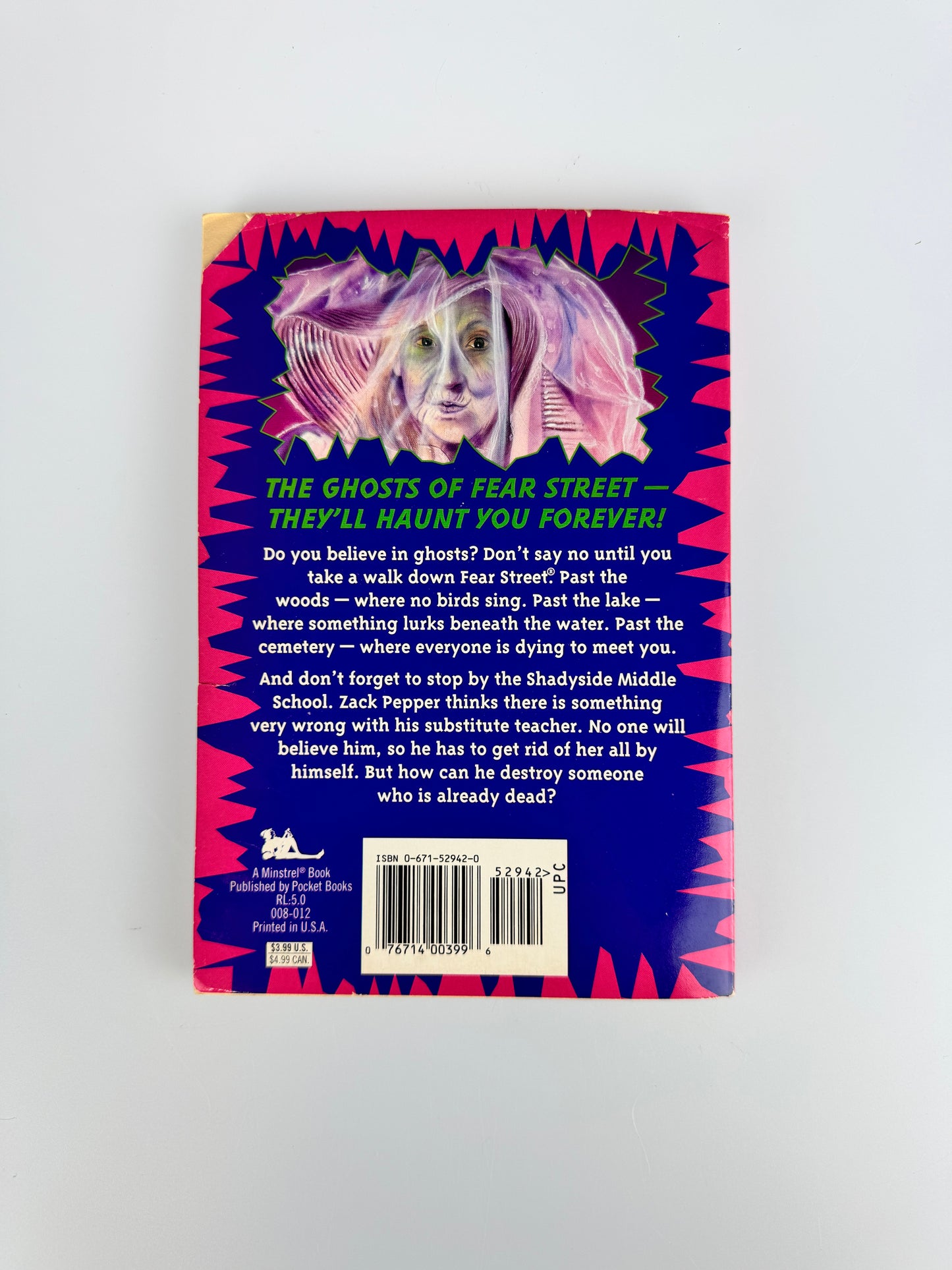 1990s R.L. Stine's Ghosts Of Fear Street Book