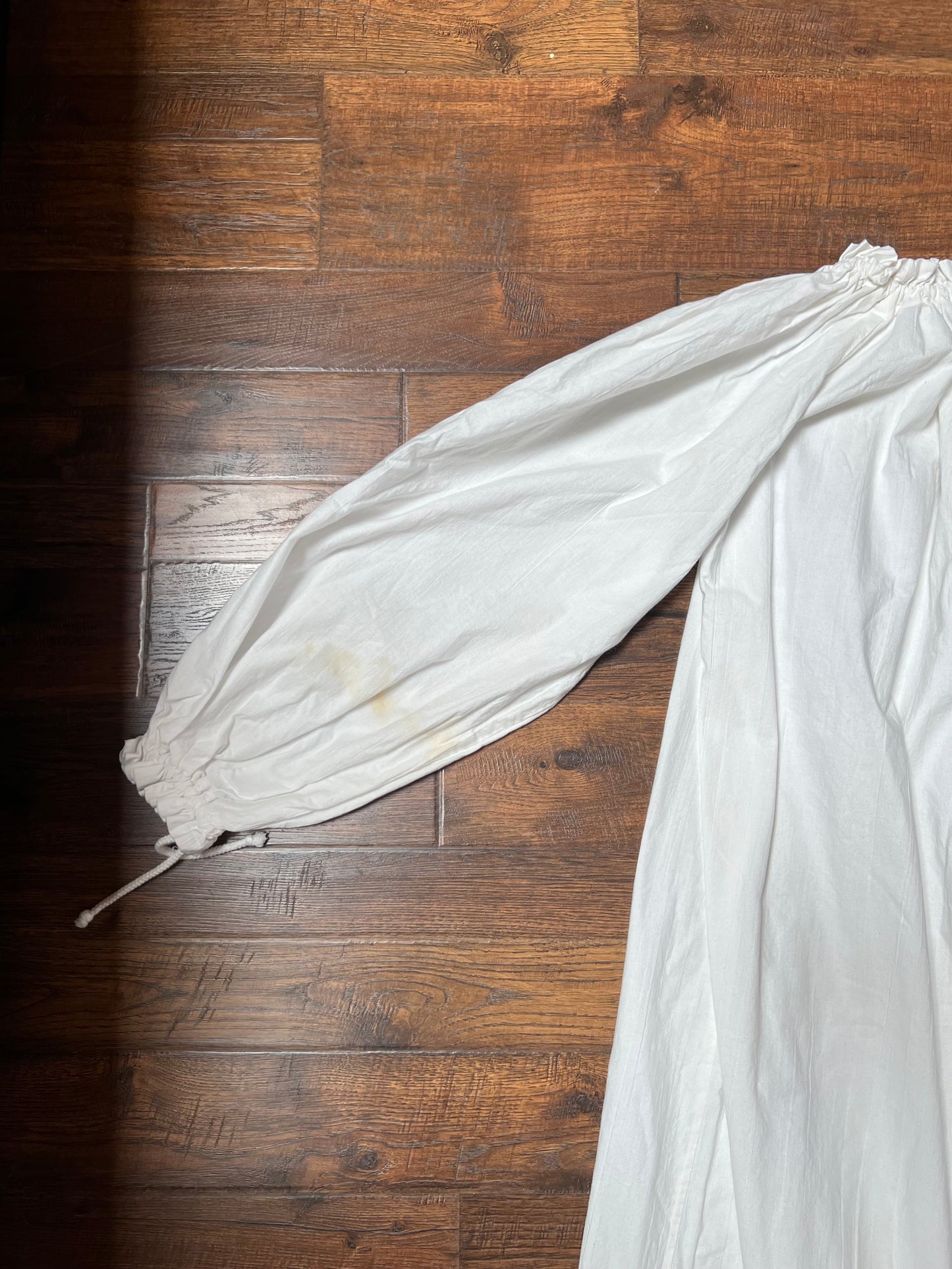 Vintage Clothing - Ruffled Off-Shoulder Chemise Nightgown - Renaissance Store - Chivalry Sports Inc. - Medium/Large