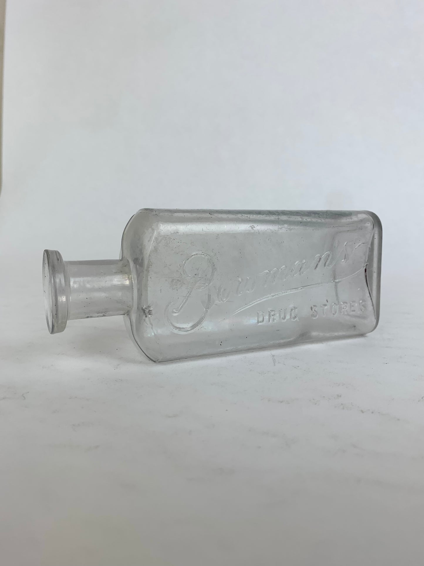 Antique Medicine Bottle - Bowman's Drug Stores