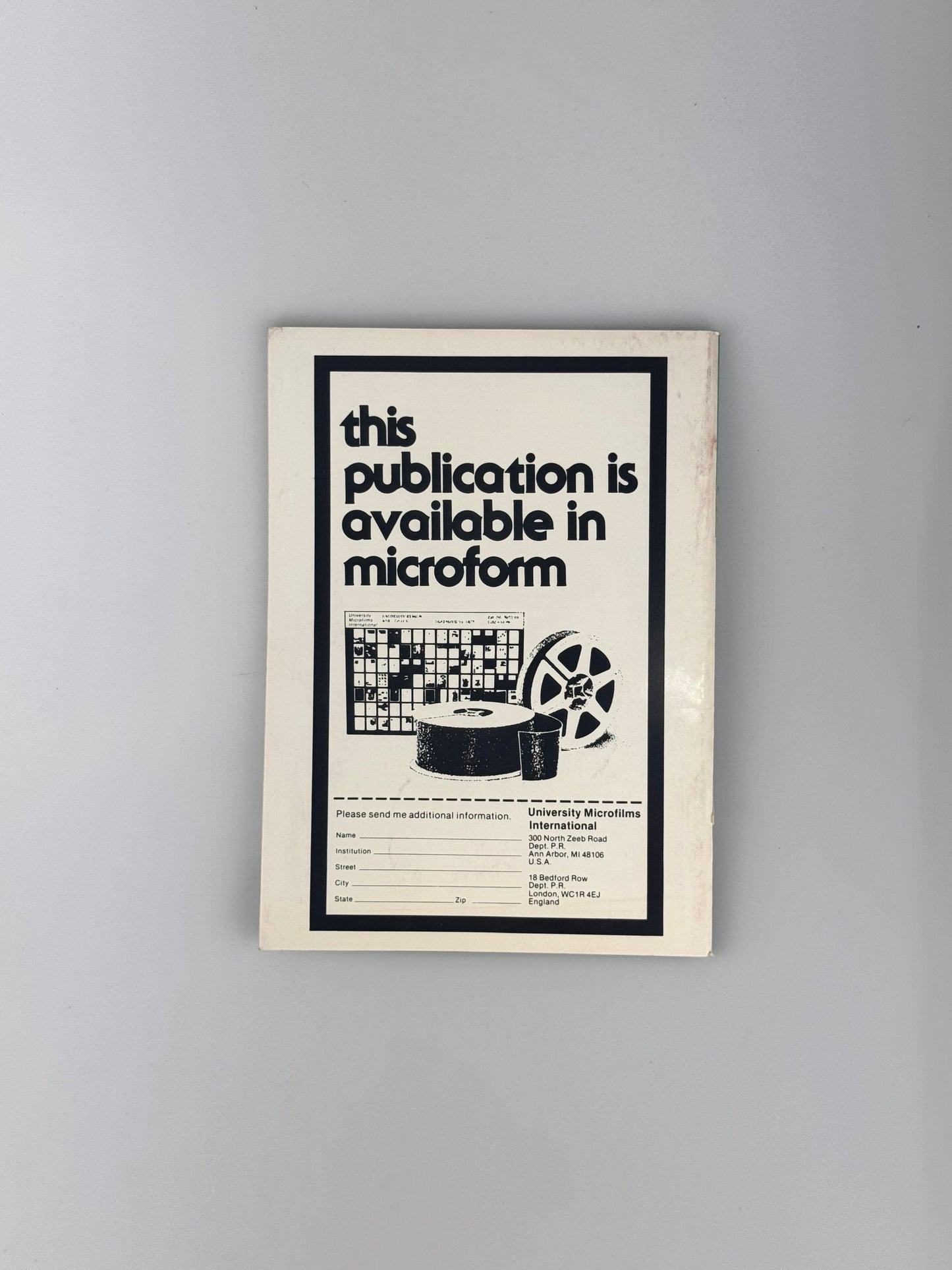 Films In Review Magazine - November 1987 - Loretta Young, Marilyn Monroe, Dylan McDermott