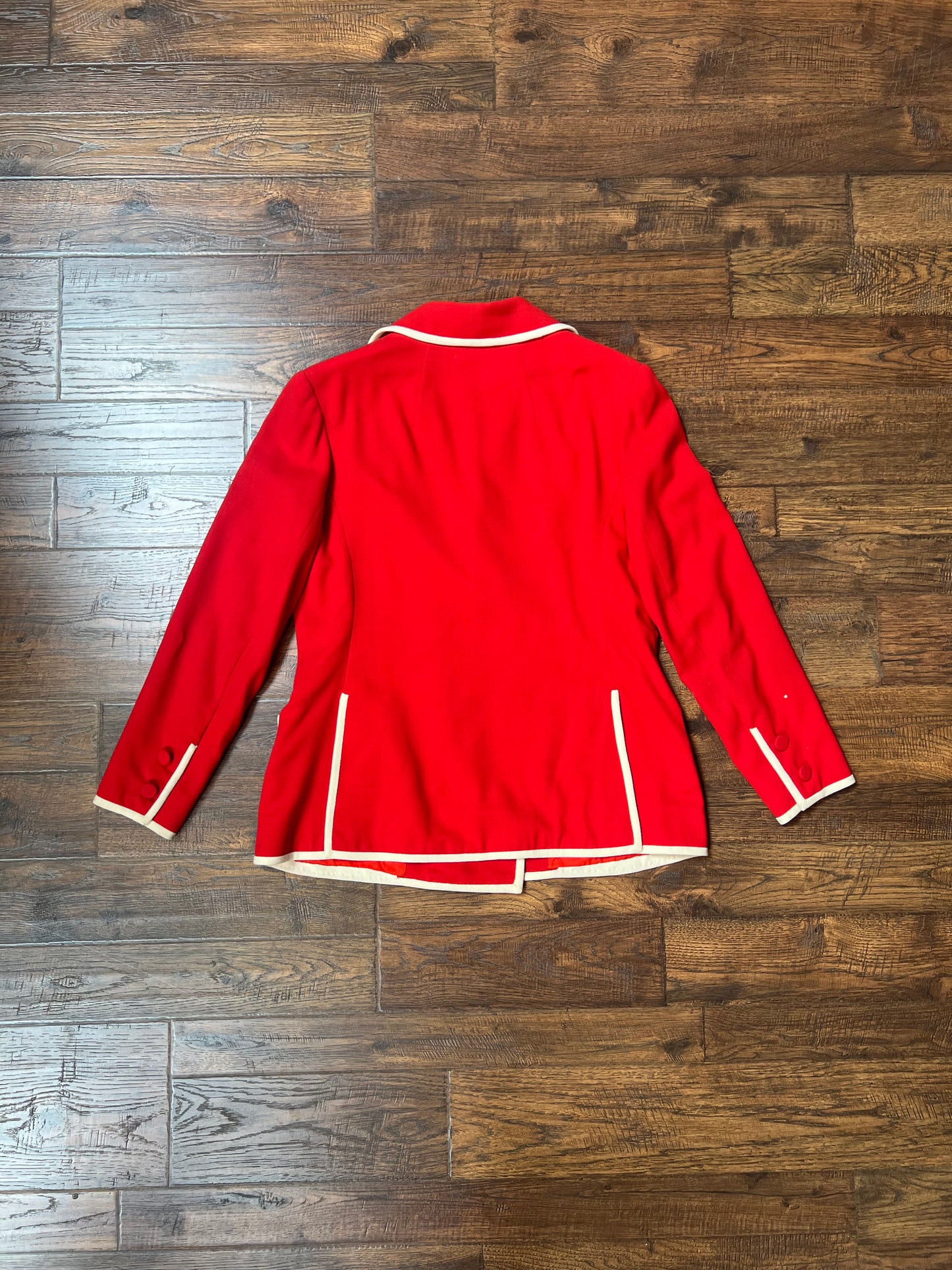 Vintage Clothing - Blazer Jacket - Ringleader Red - Medium - Josef T Barry from Shields
