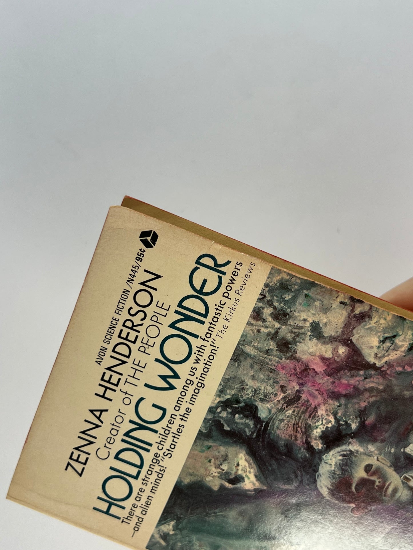 Vintage Paperback - Holding Wonder - Zenna Henderson - 1972 Avon Books