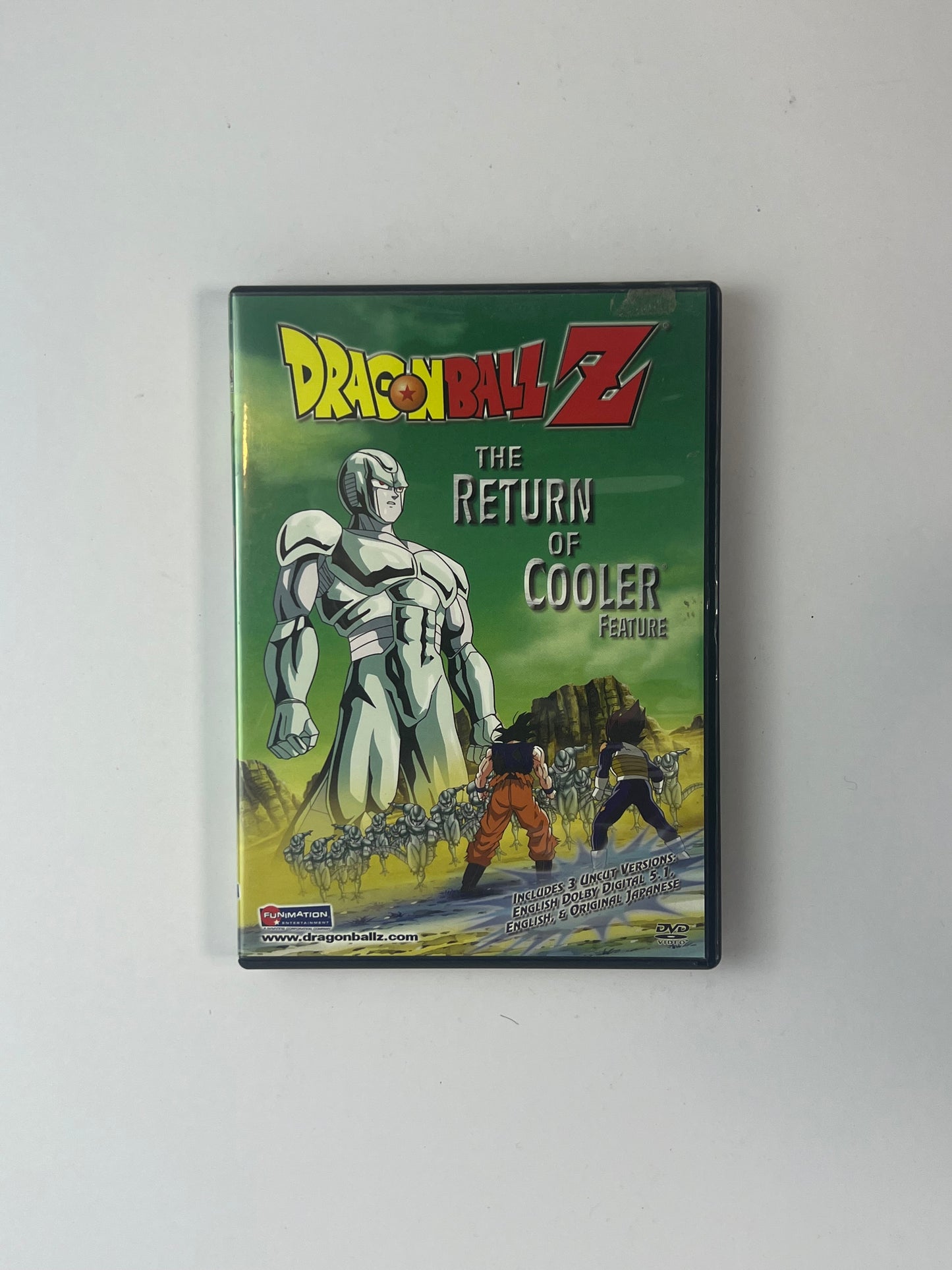 DVD - Dragon Ball Z - The Return Of Cooler Feature - English / Japanese - FUNimation - 2002