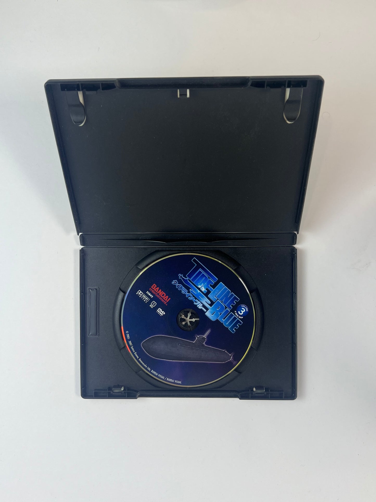 DVD - Tide-Line Blue - Volume 3: A New Map - English / Japanese - Bandai Entertainment - 2005