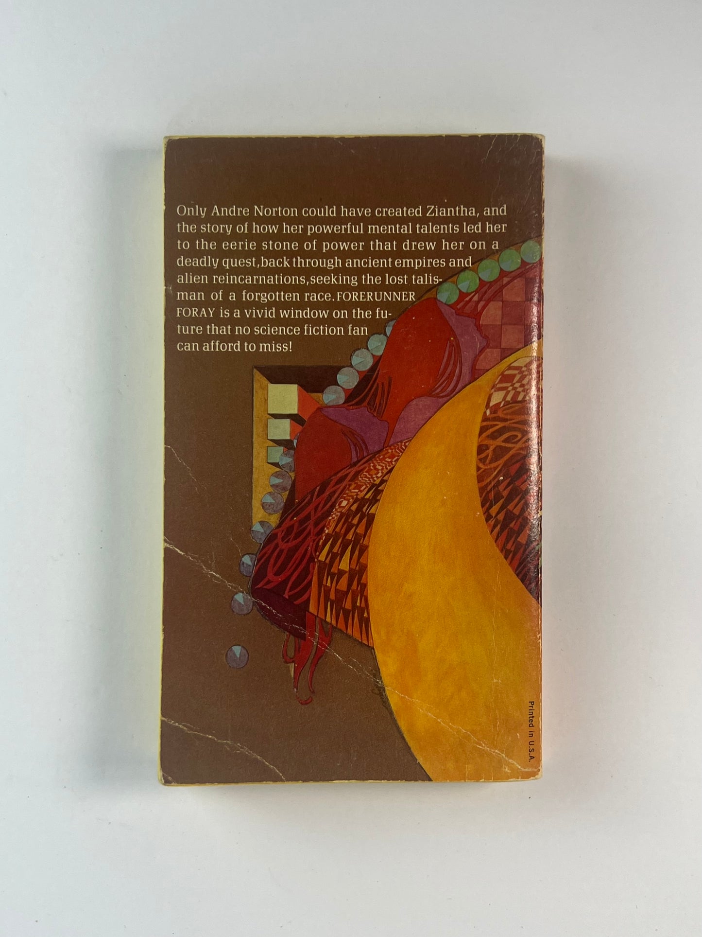 Vintage Paperback - Forerunner Foray - Andre Norton - 1973 Ace Books